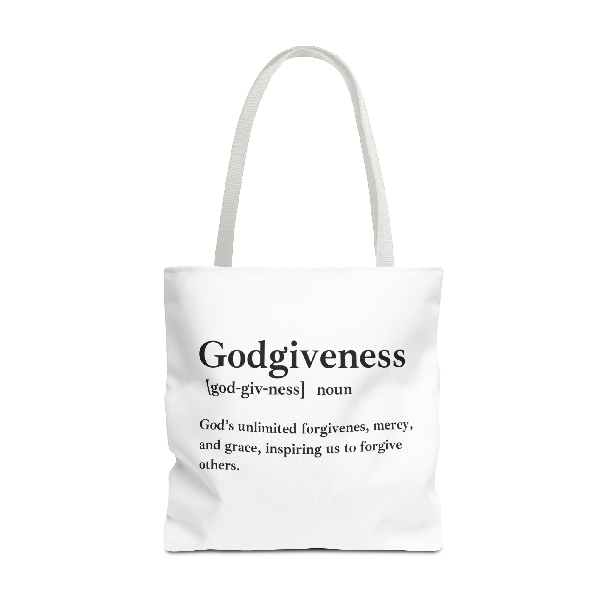 Godgiveness Tote Bag - Custom Printed Stylish and Functional Tote