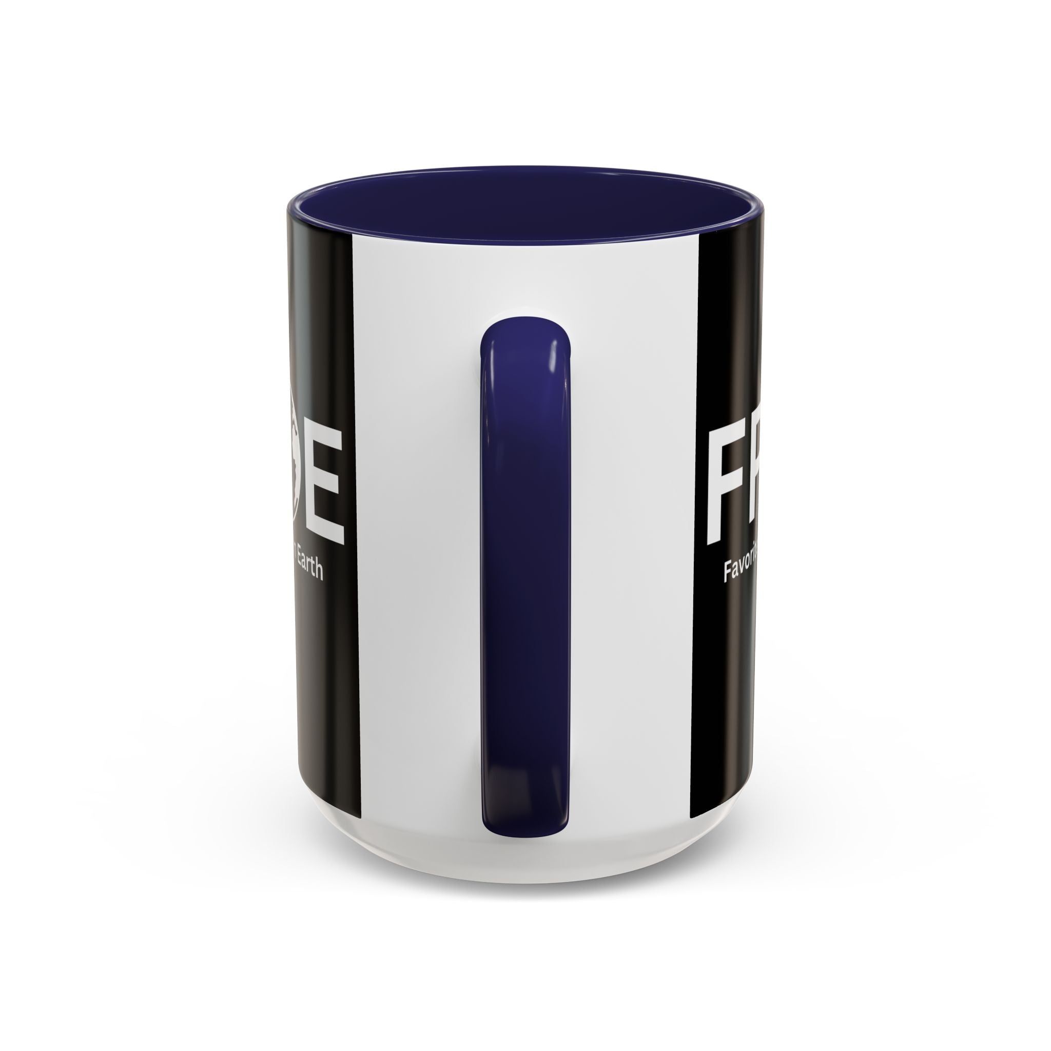 Favorite Person On Earth (FPOE) Accent Coffee Mug (11oz, 15oz)