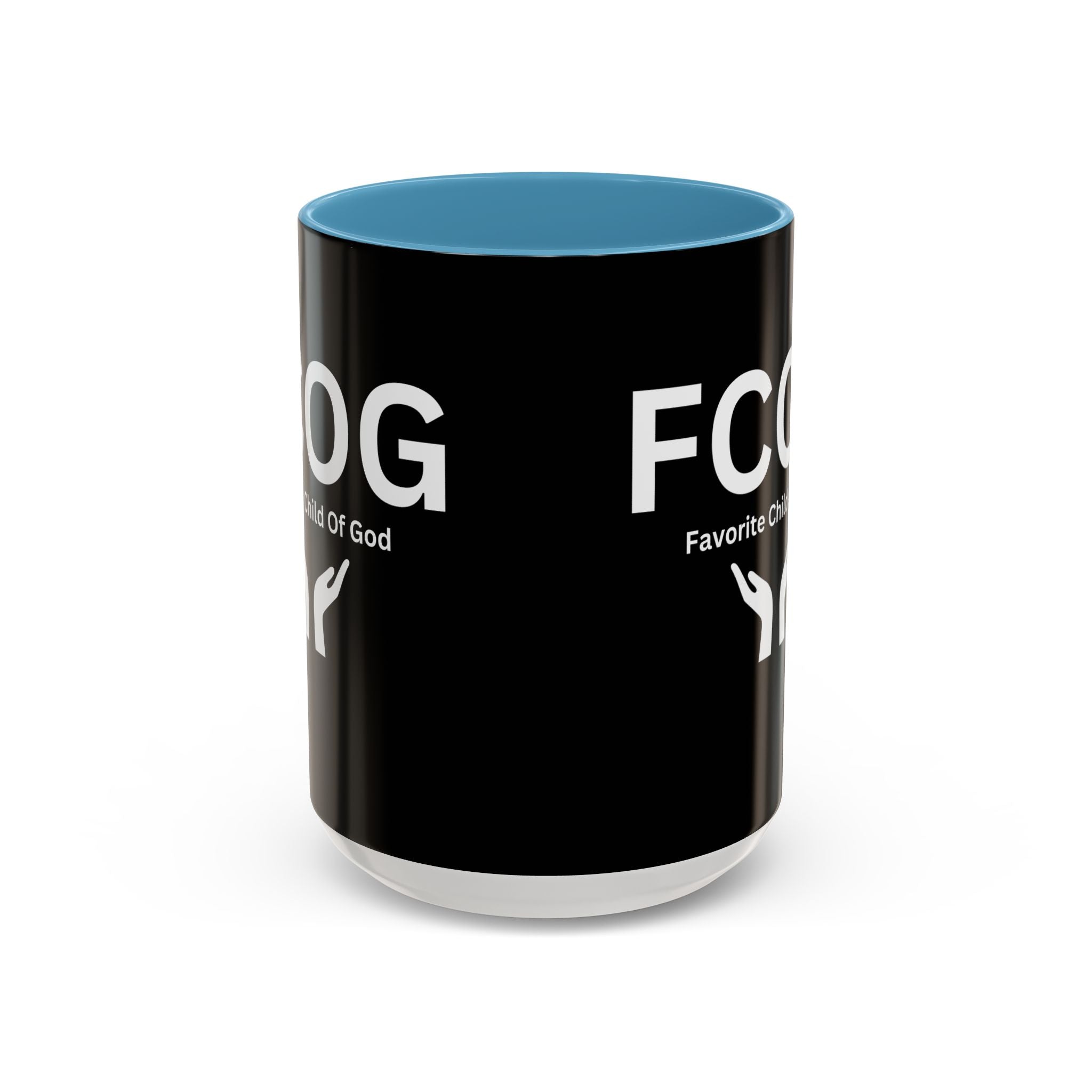 Favorite Child of God (FCOG) Accent Coffee Mug (11, 15oz)