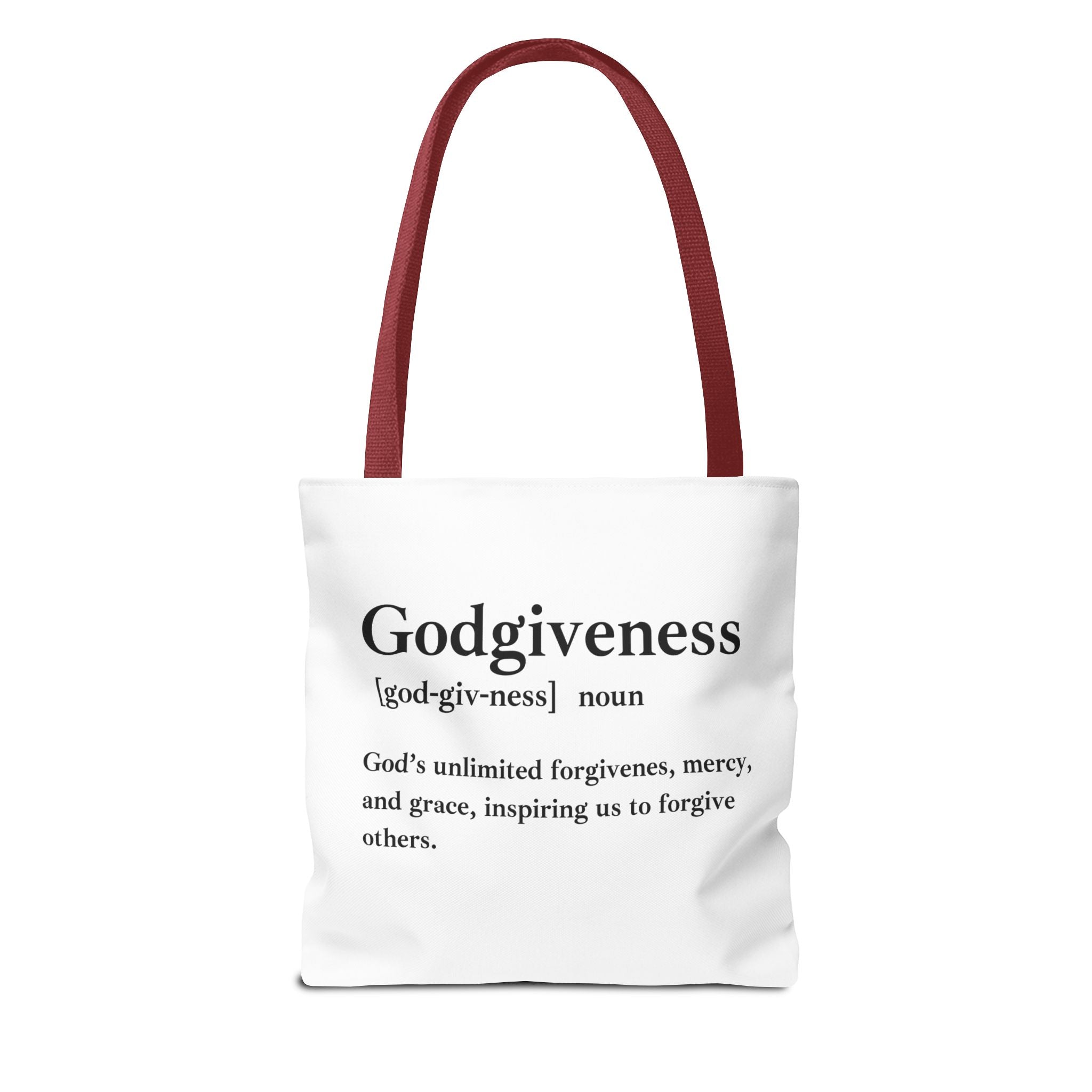 Godgiveness Tote Bag - Custom Printed Stylish and Functional Tote