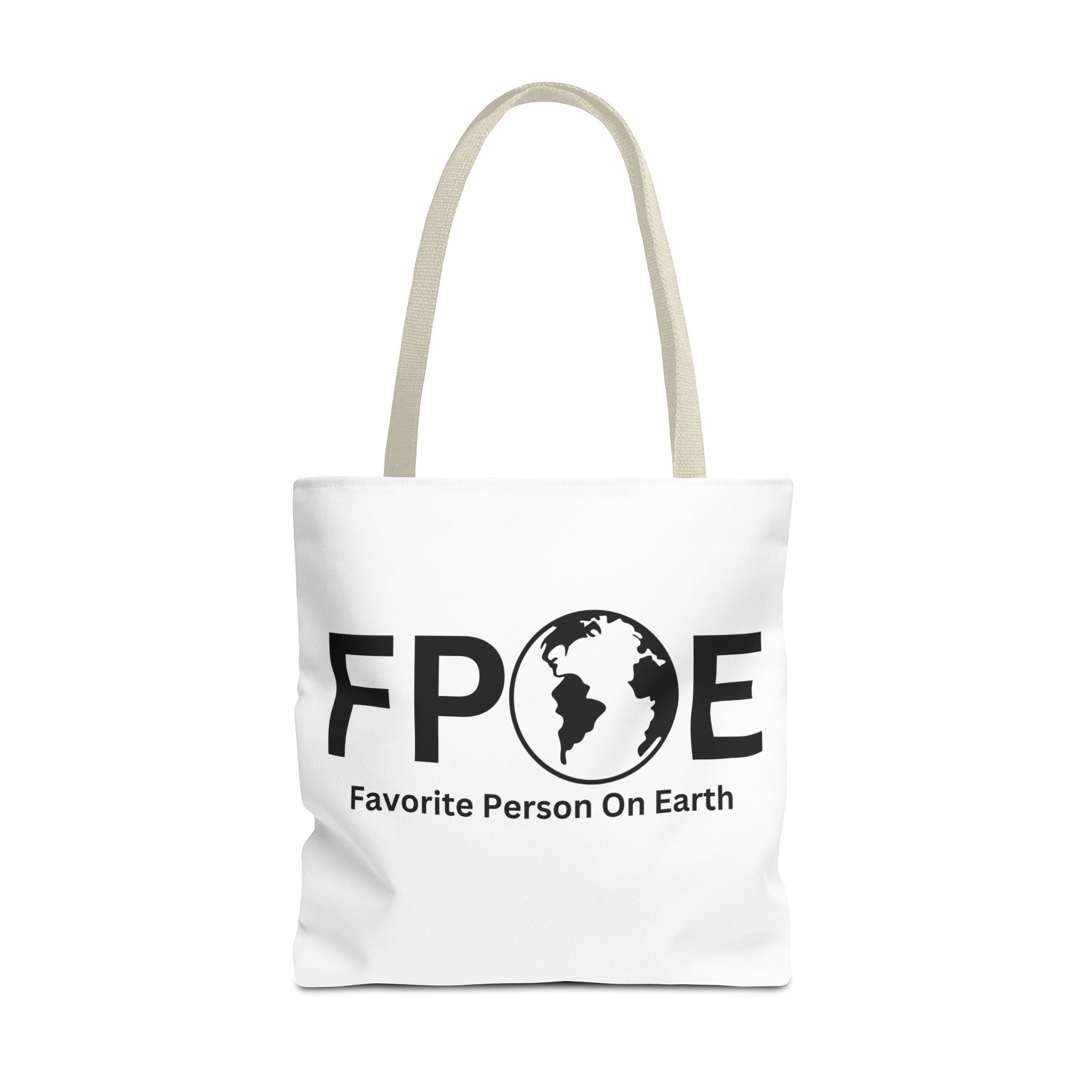 Favorite Person On Earth (FPOE) Tote Bag - Custom Printed Stylish and Functional Tote