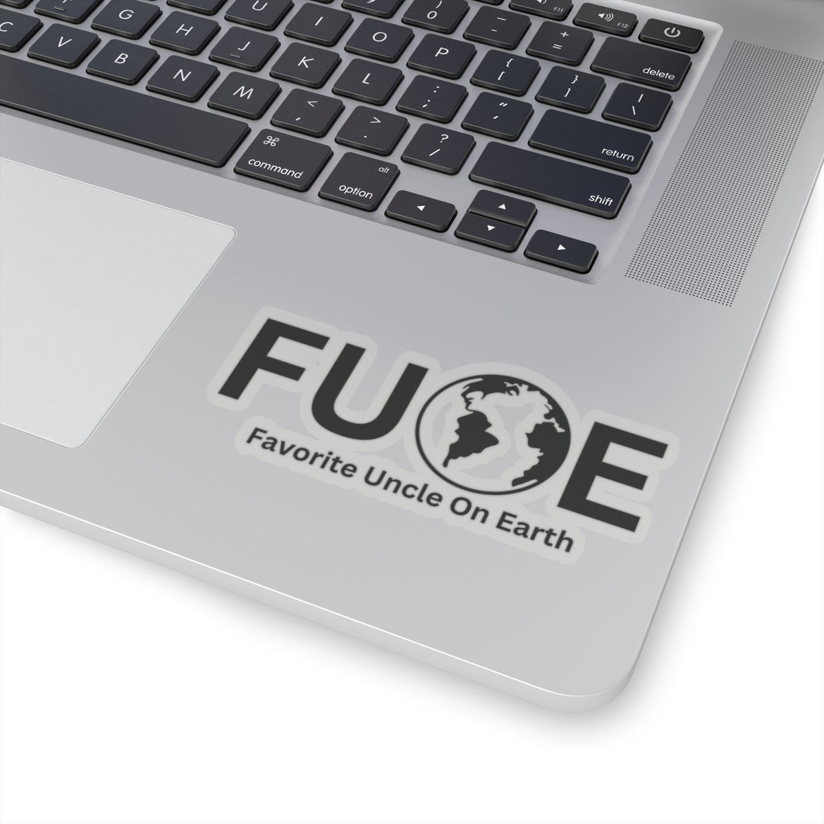 Favorite Uncle On Earth (FUOE) Kiss-Cut Stickers - Custom Vinyl Stickers for Creative Decor
