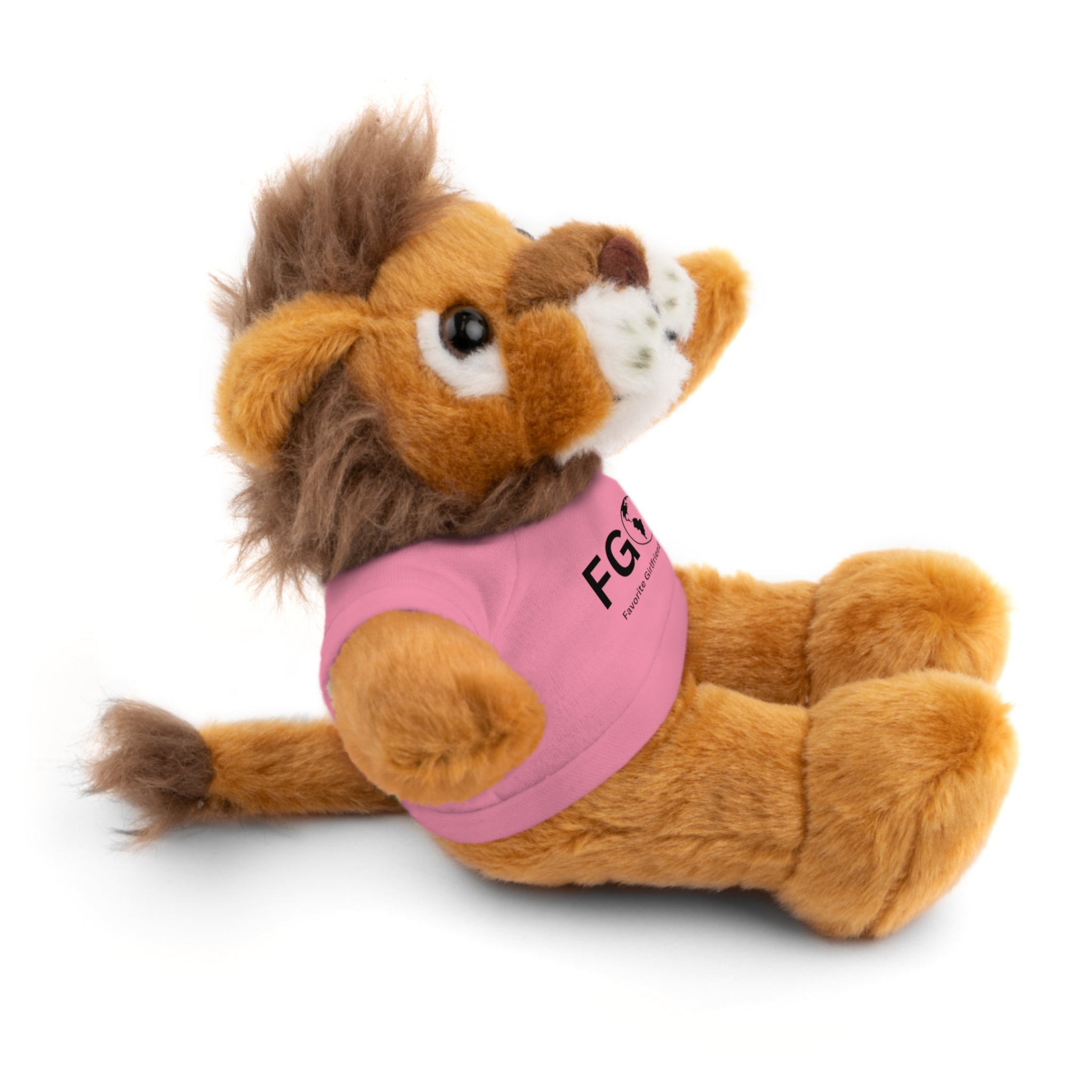Stuffed Animal Gift – Favorite Girlfriend on Earth (FGOE)– Customizable T-Shirt & Animal