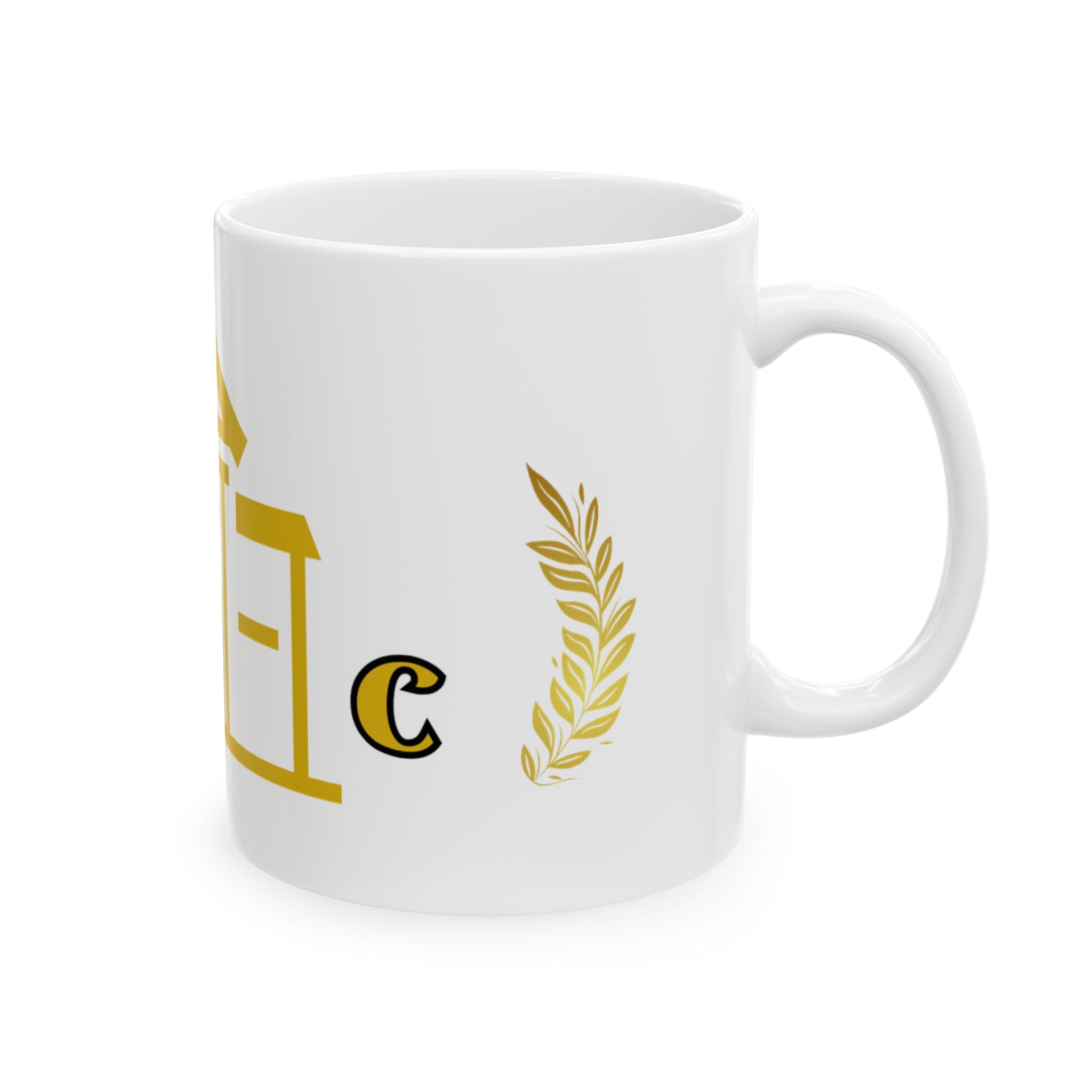 Passionoy Clubhouse Logo Accent Coffee Mug (11oz, 15oz)