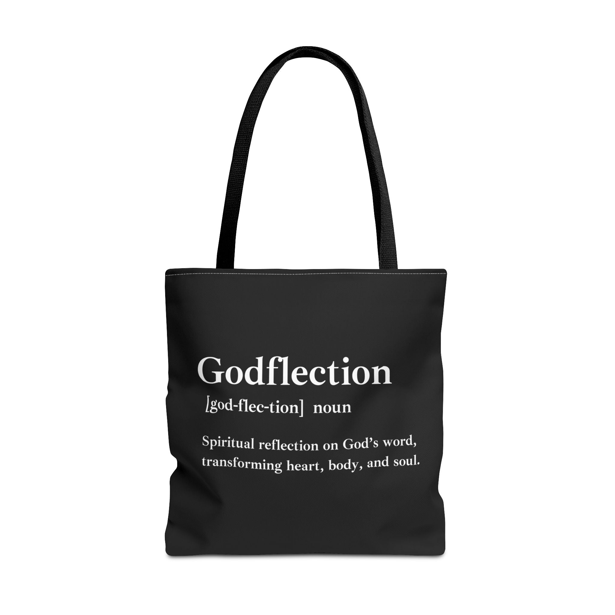 Godflection Tote Bag - Custom Printed Stylish and Functional Tote