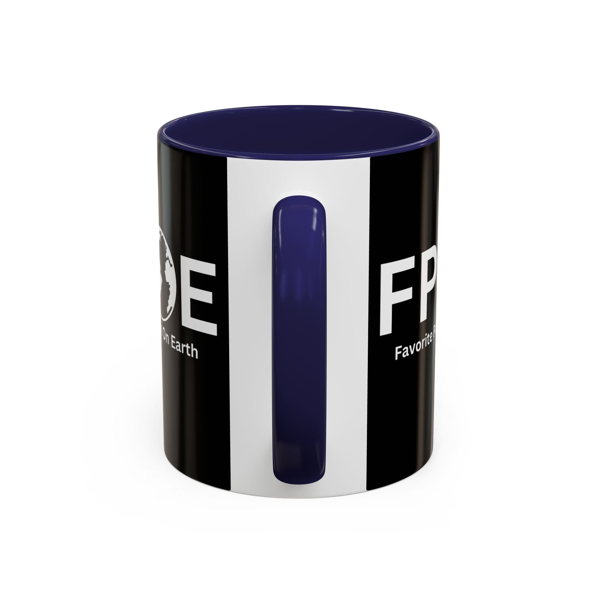 Favorite Person On Earth (FPOE) Accent Coffee Mug (11oz, 15oz)