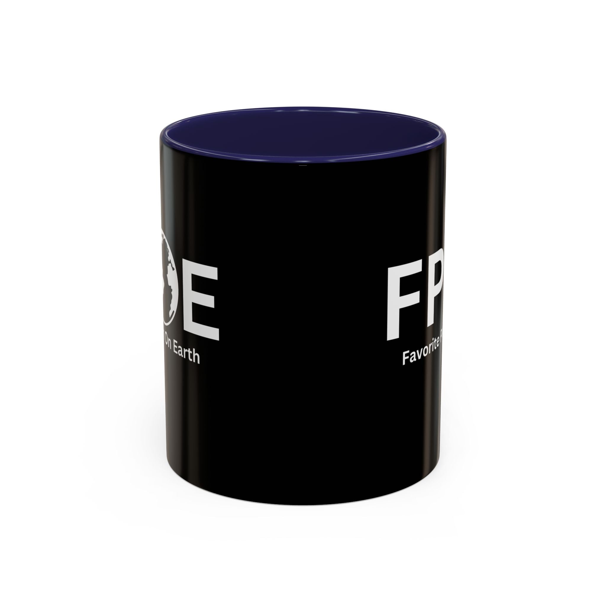 Favorite Person On Earth (FPOE) Accent Coffee Mug (11oz, 15oz)