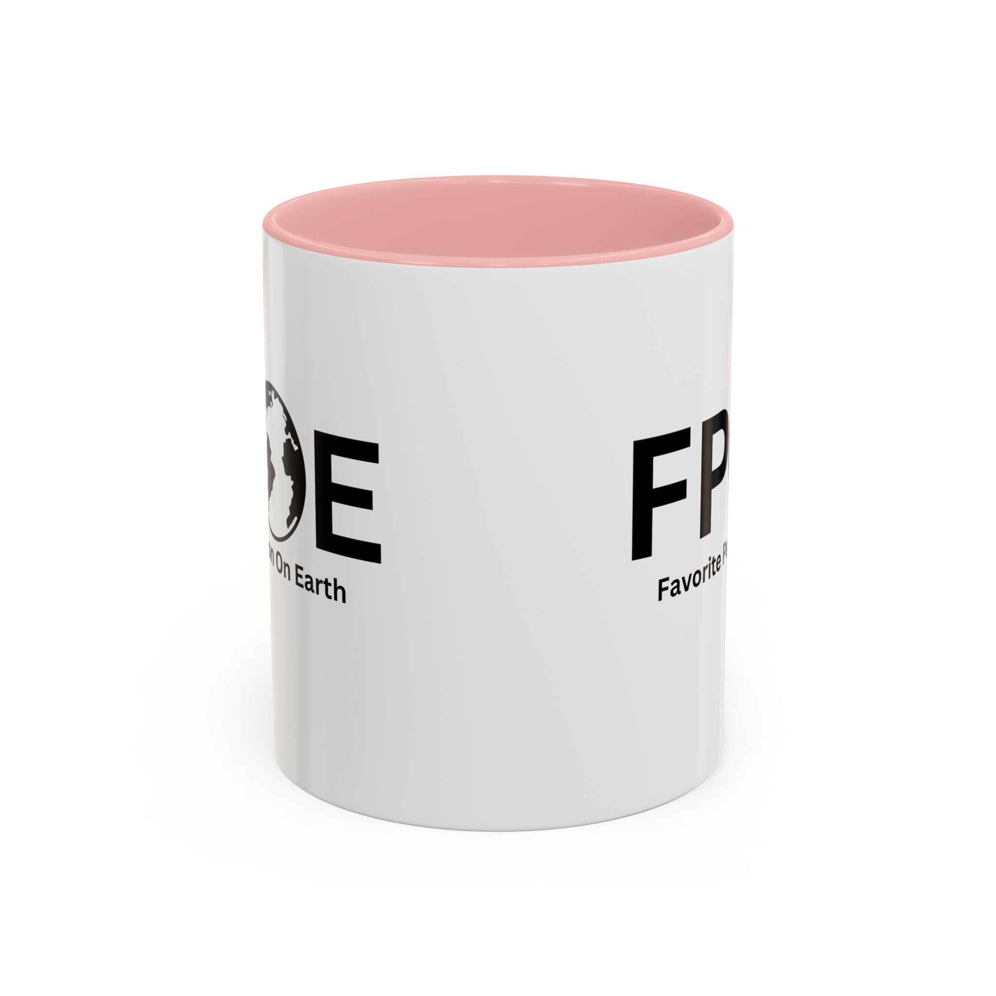 Favorite Person On Earth (FPOE) Accent Coffee Mug (11oz, 15oz)