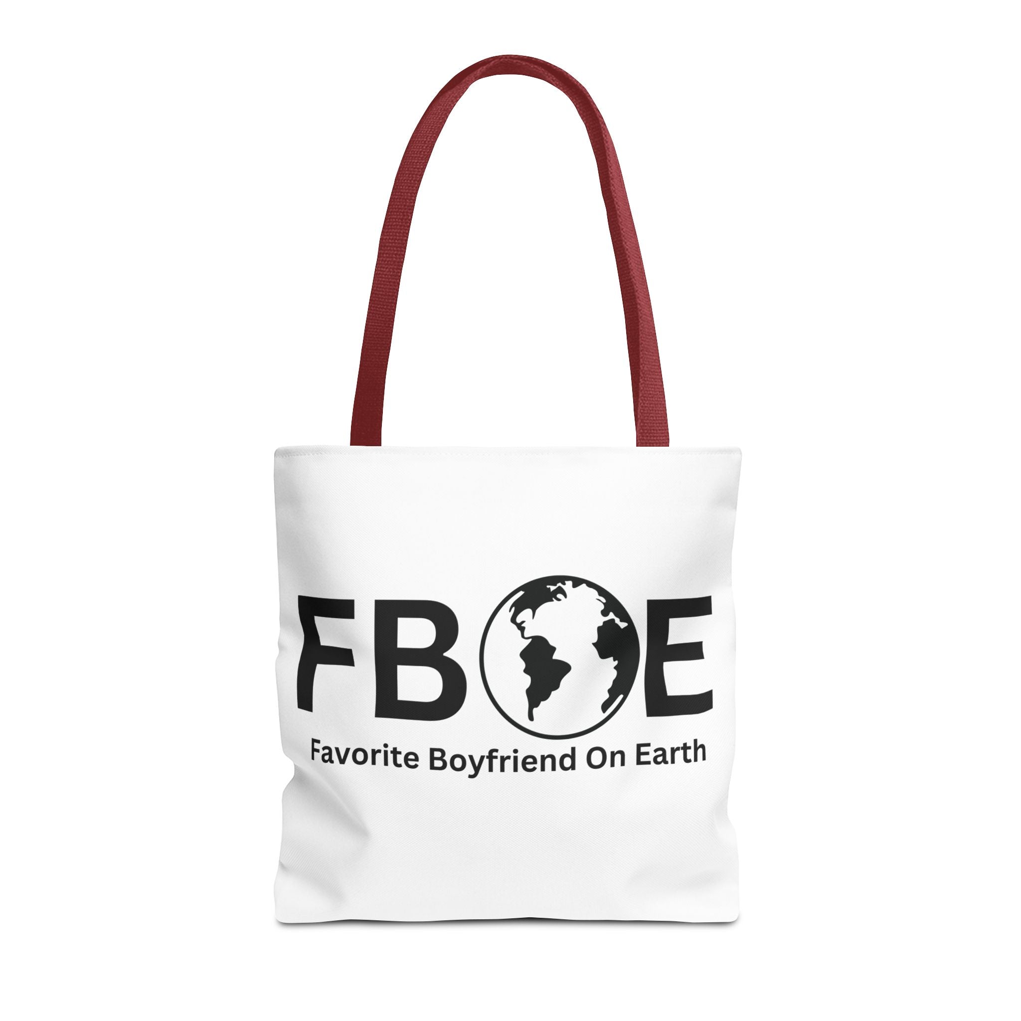 Favorite Boyfriend On Earth (FBOE) Tote Bag - Custom Printed Stylish and Functional Tote