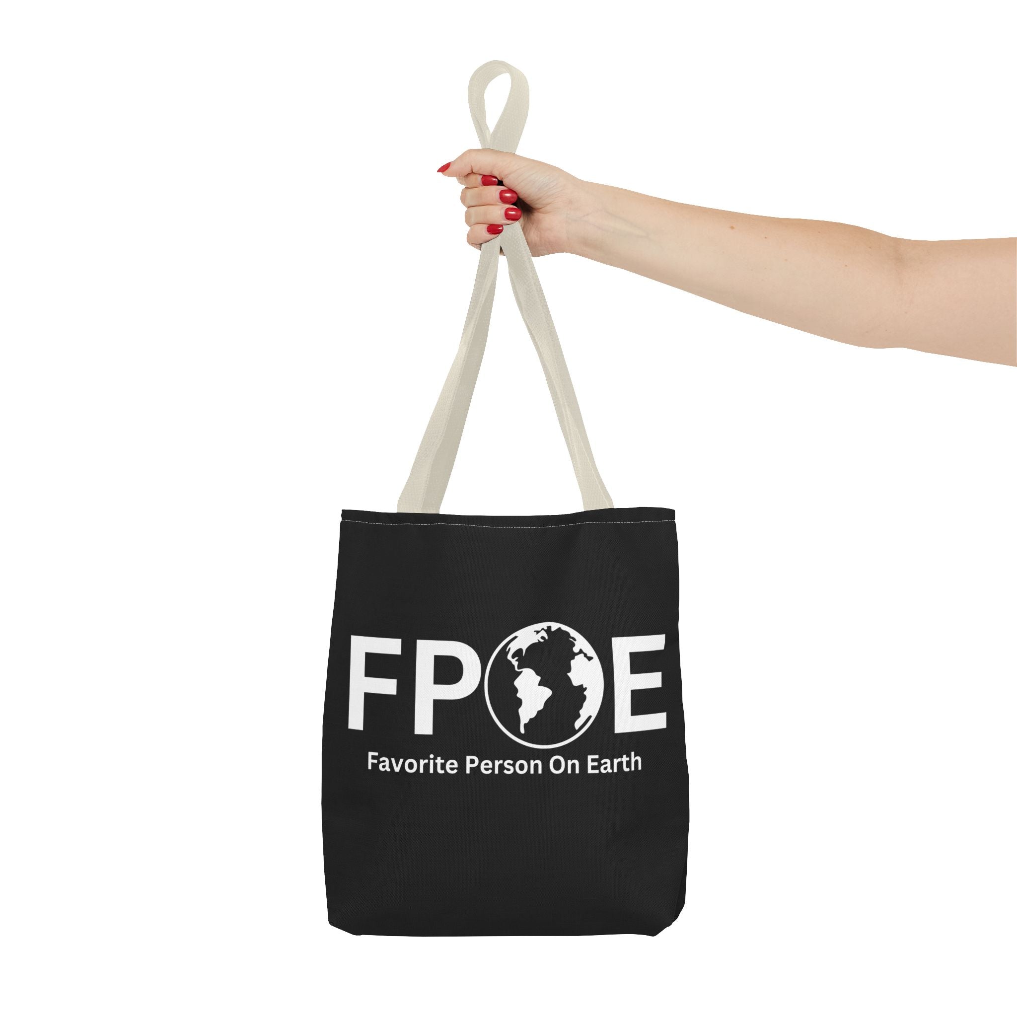 Favorite Person On Earth (FPOE) Tote Bag - Custom Printed Stylish and Functional Tote