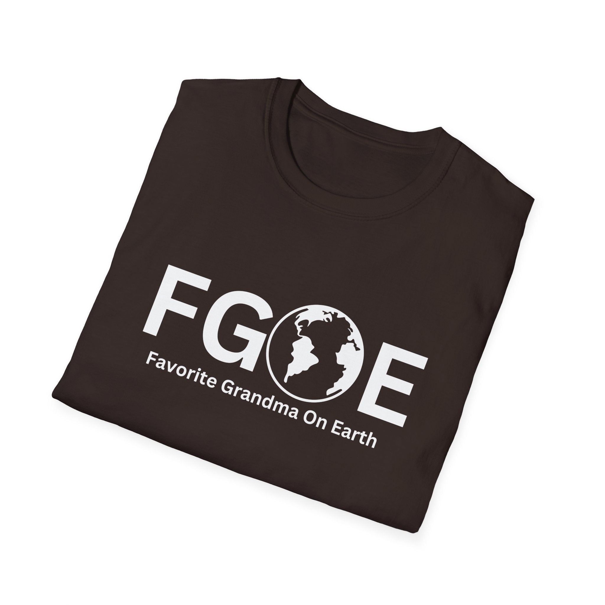 Favorite Grandma on Earth T-Shirt - (FGOE) Logo Tee for Women