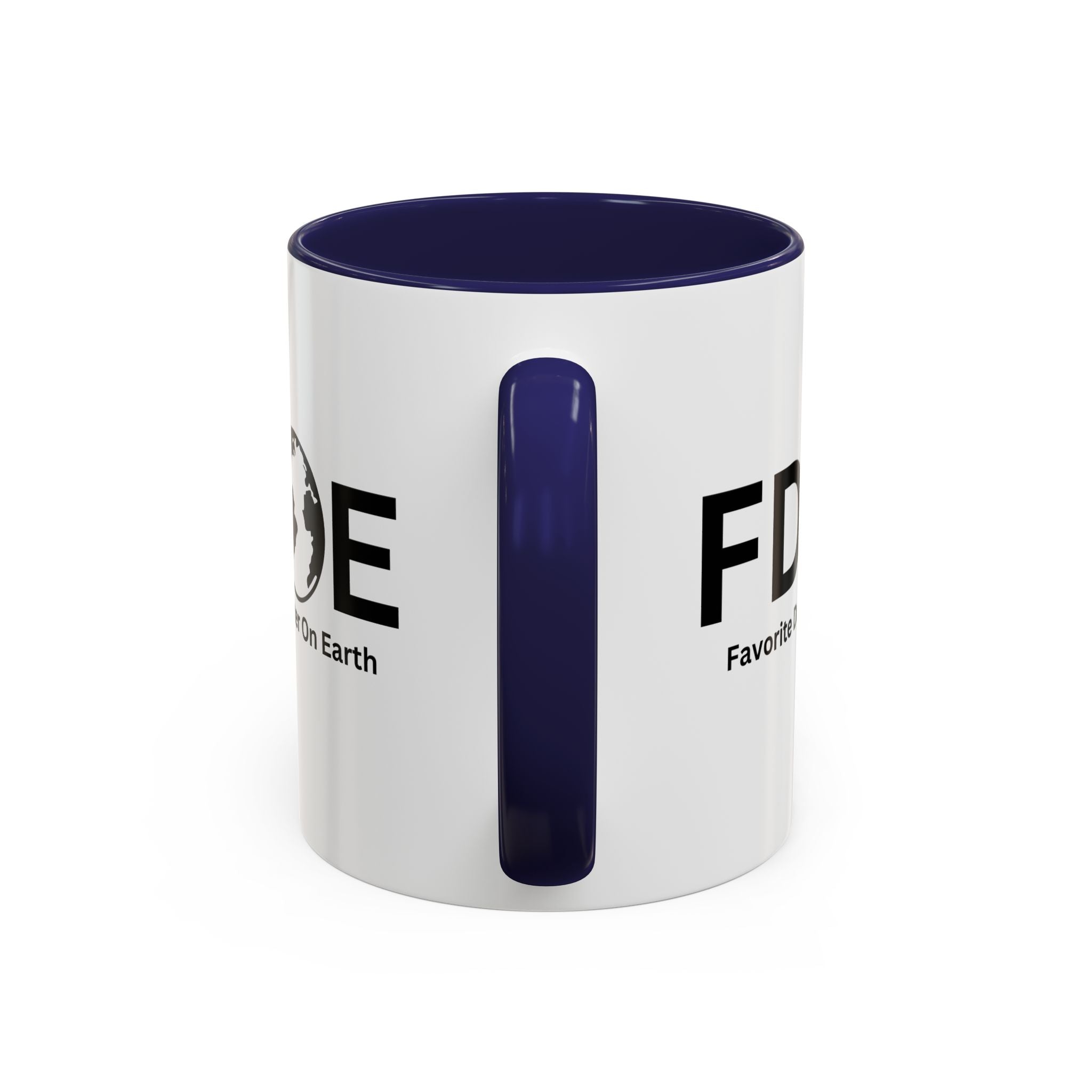 Favorite Daughter On Earth (FDOE) Accent Coffee Mug (11oz, 15oz)