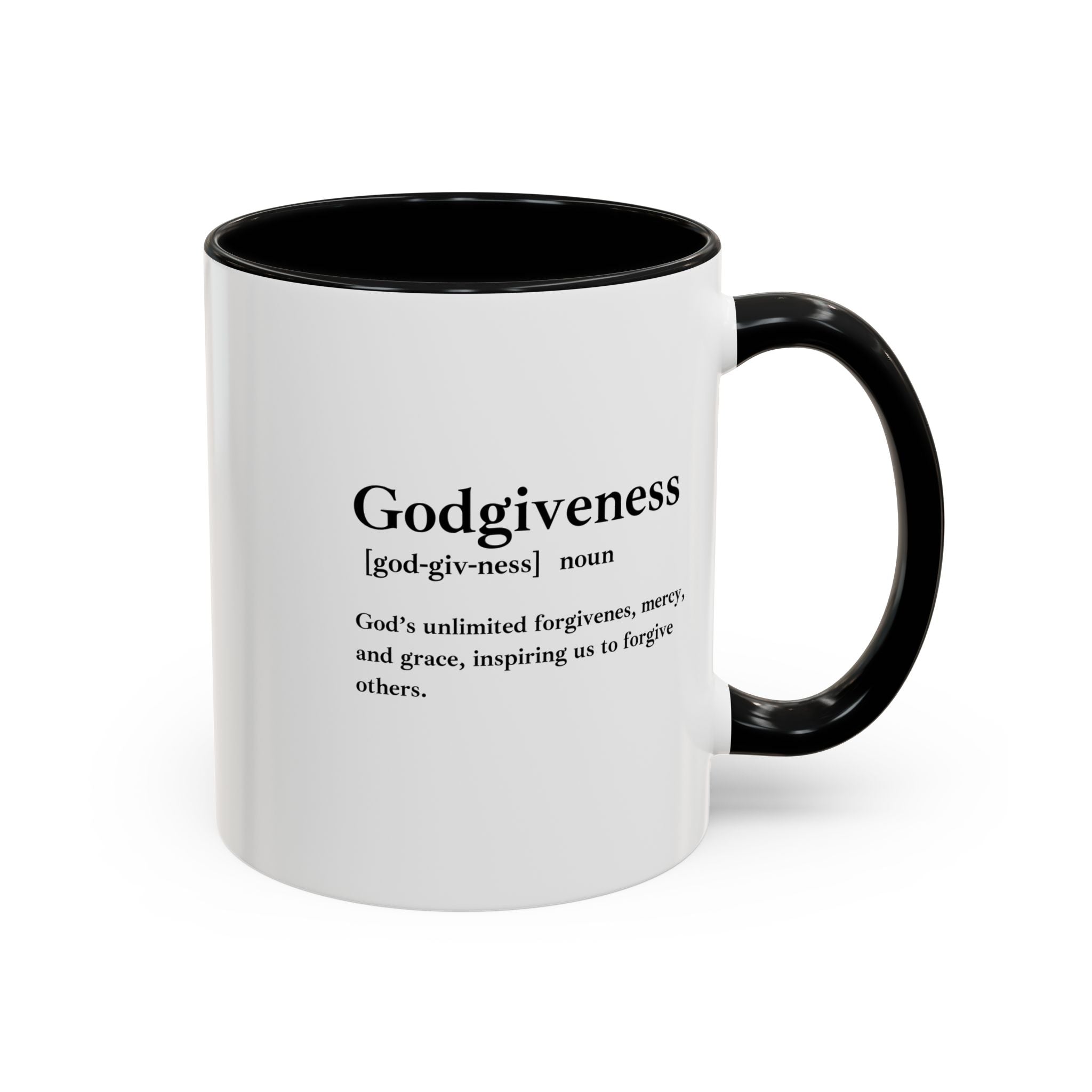 Godgiveness Accent Coffee Mug (11oz, 15oz)