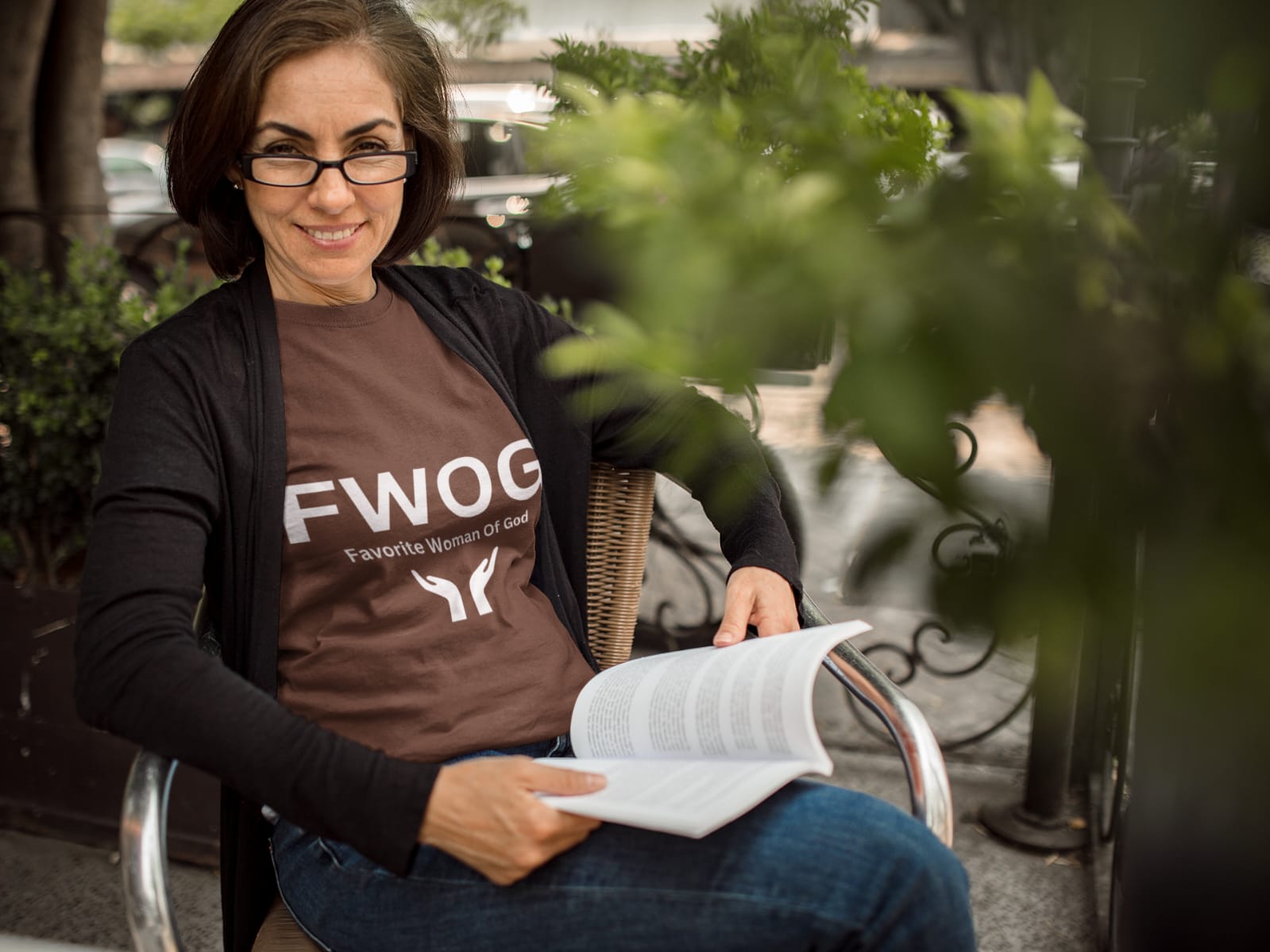 Favorite Woman of God (FWOG) Sweatshirt – Unisex Heavy Blend™ Crewneck