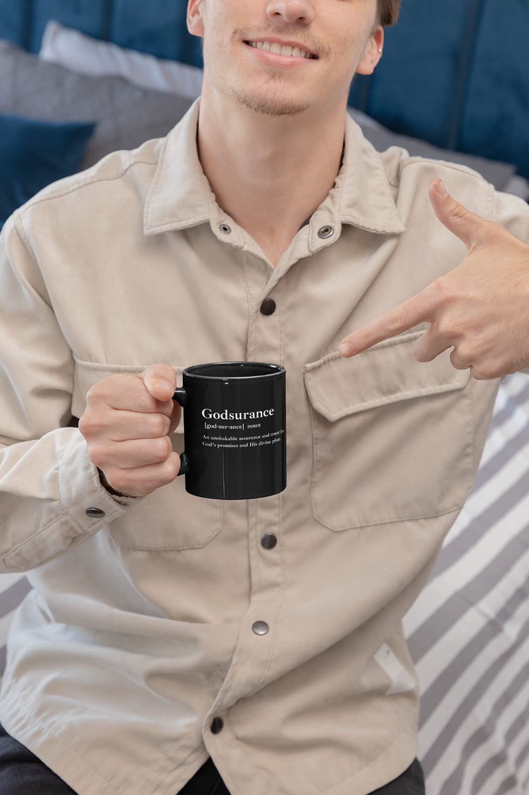 Godsurance Accent Coffee Mug (11oz, 15oz)