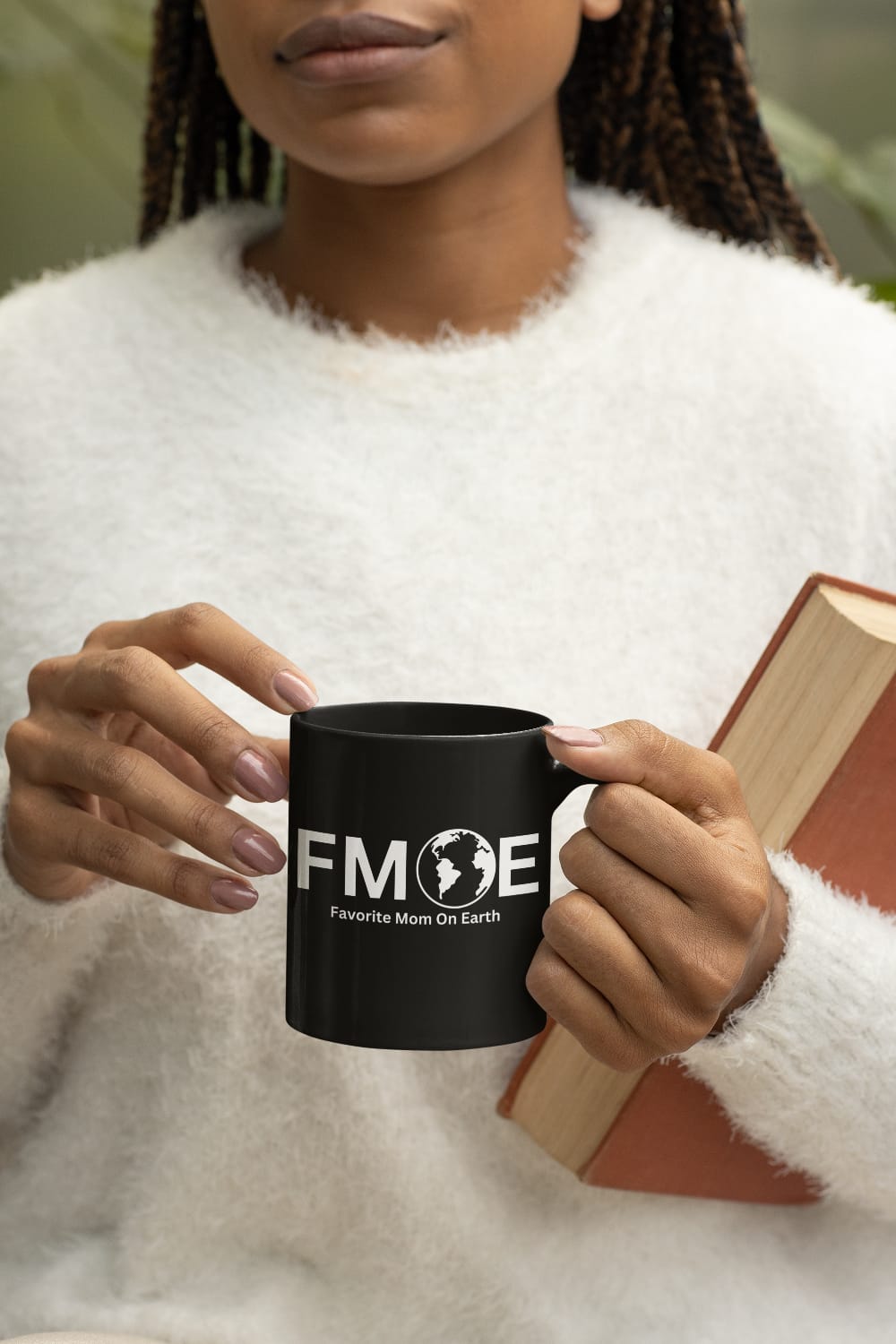 Favorite Mom On Earth (FMOE) Accent Coffee Mug (11oz, 15oz)