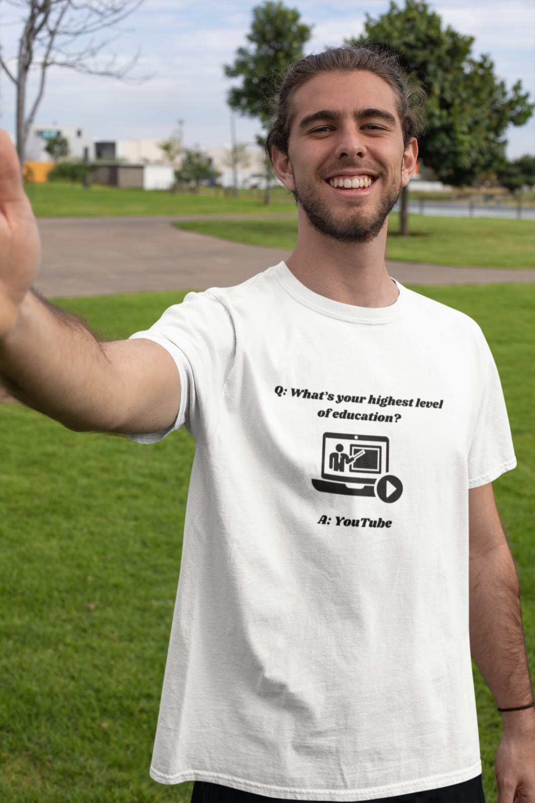 What's Your Highest Level of Education? - Unisex Heavy Cotton T-shirt