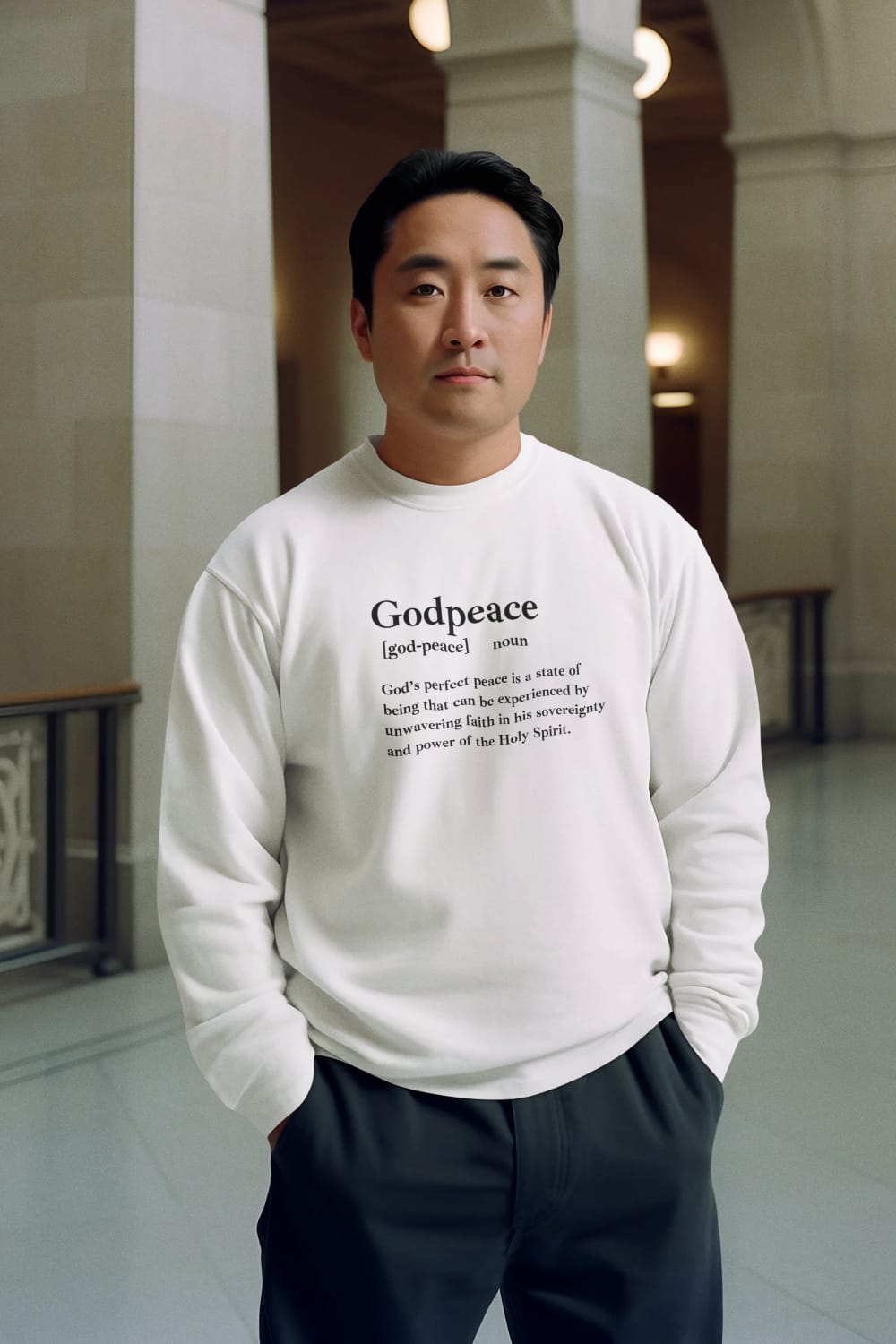 Godpeace Unisex Heavy Blend™ Crewneck Sweatshirt