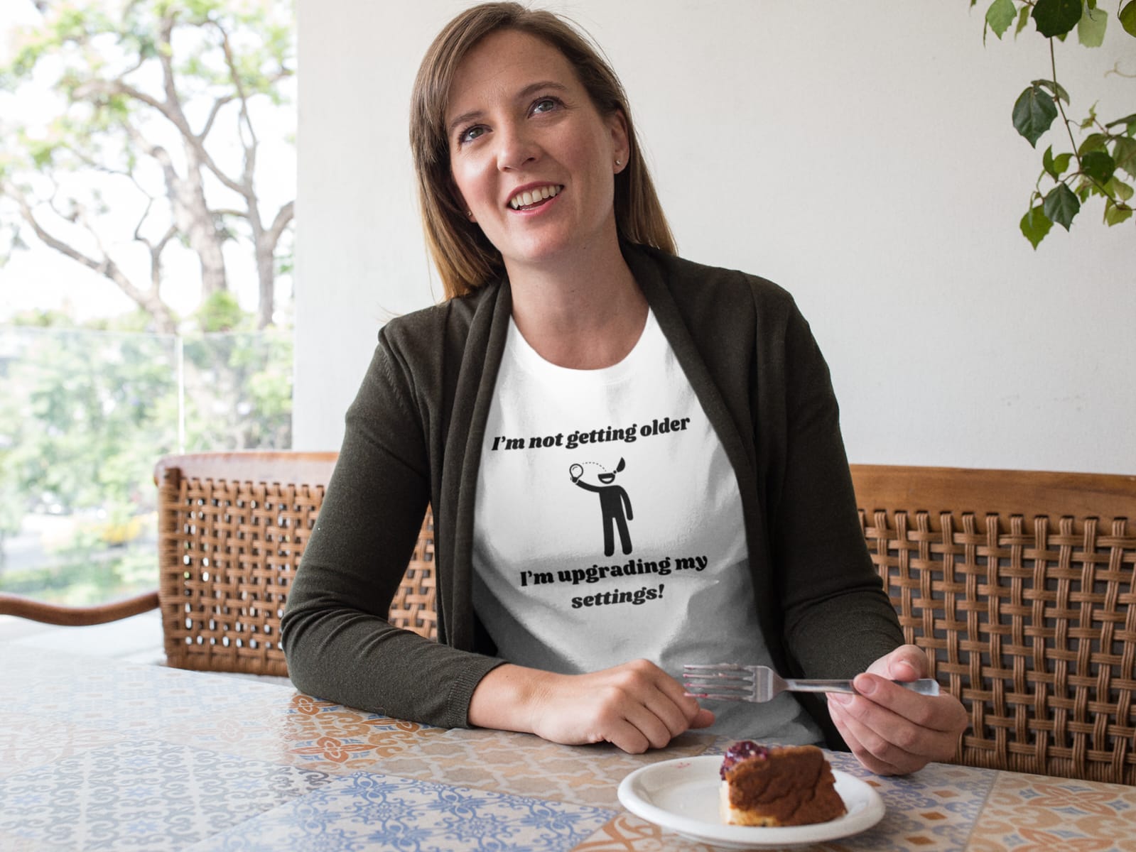 I'm Not Getting Older, I'm Upgrading My Settings! T-Shirt – Unisex Heavy Cotton Tee