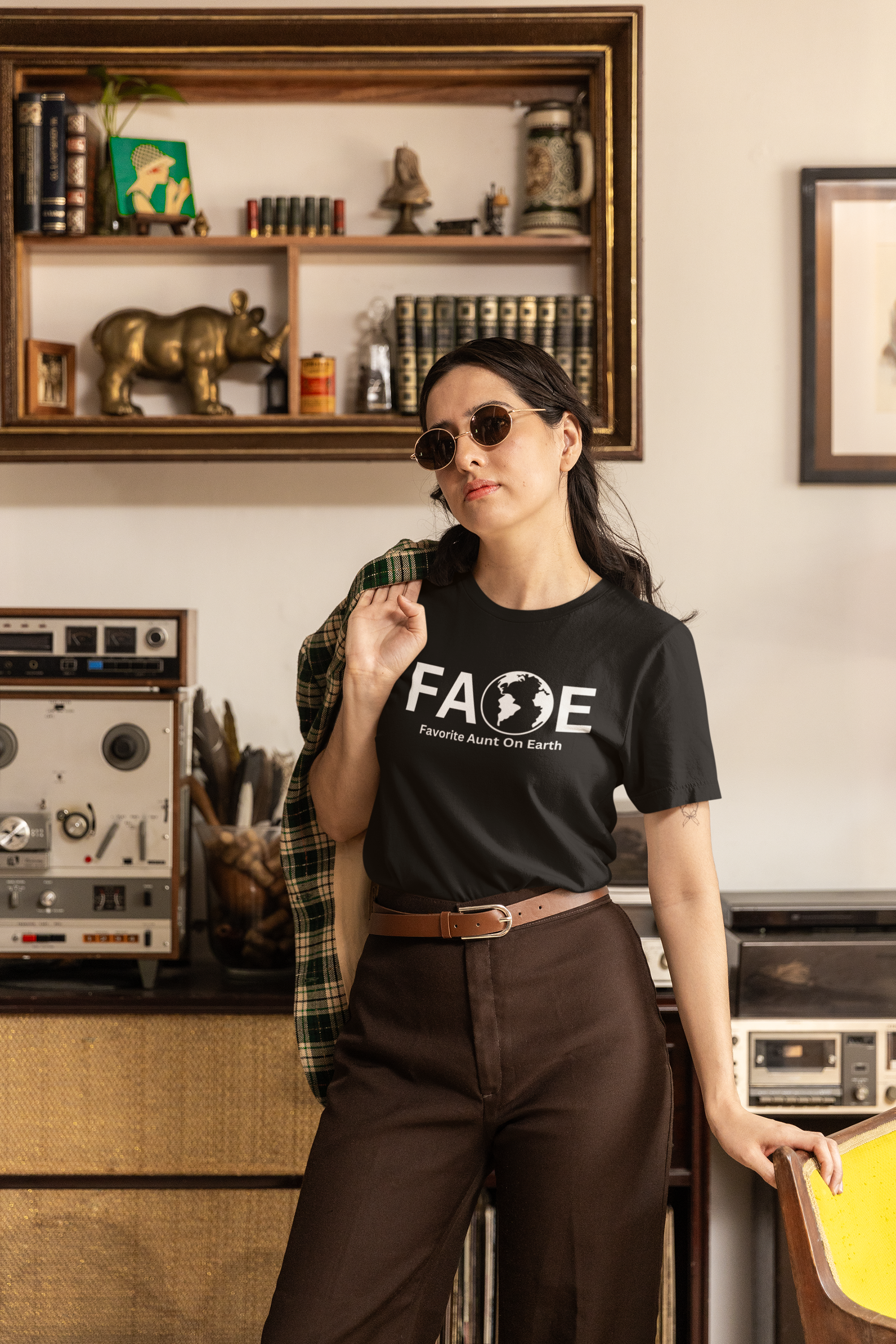 Favorite Aunt On Earth (FAOE) - Soft-Style T-Shirt