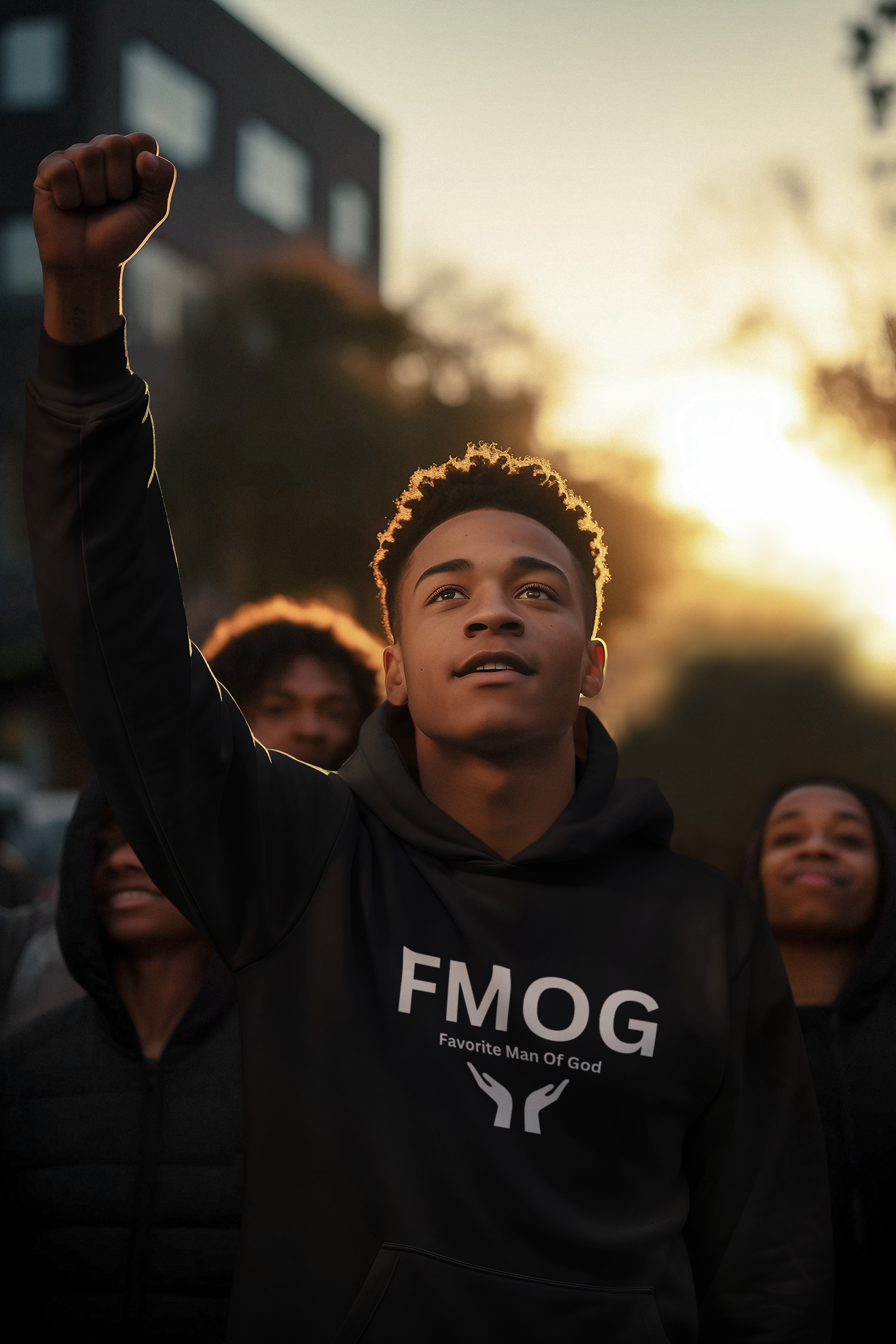 Favorite Man of God (FMOG) Unisex Heavy Blend™ Hooded Sweatshirt