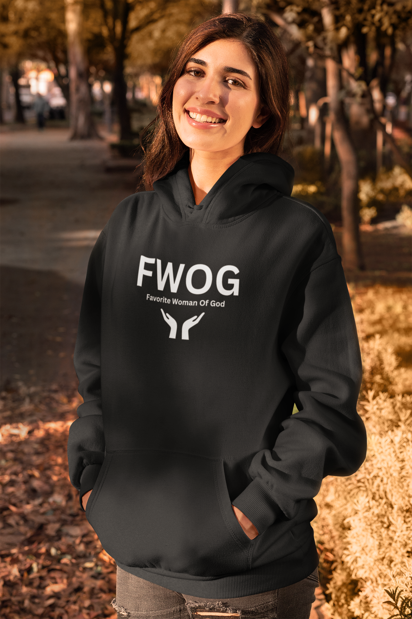 Favorite Woman of God (FWOG) Unisex Heavy Blend™ Hooded Sweatshirt