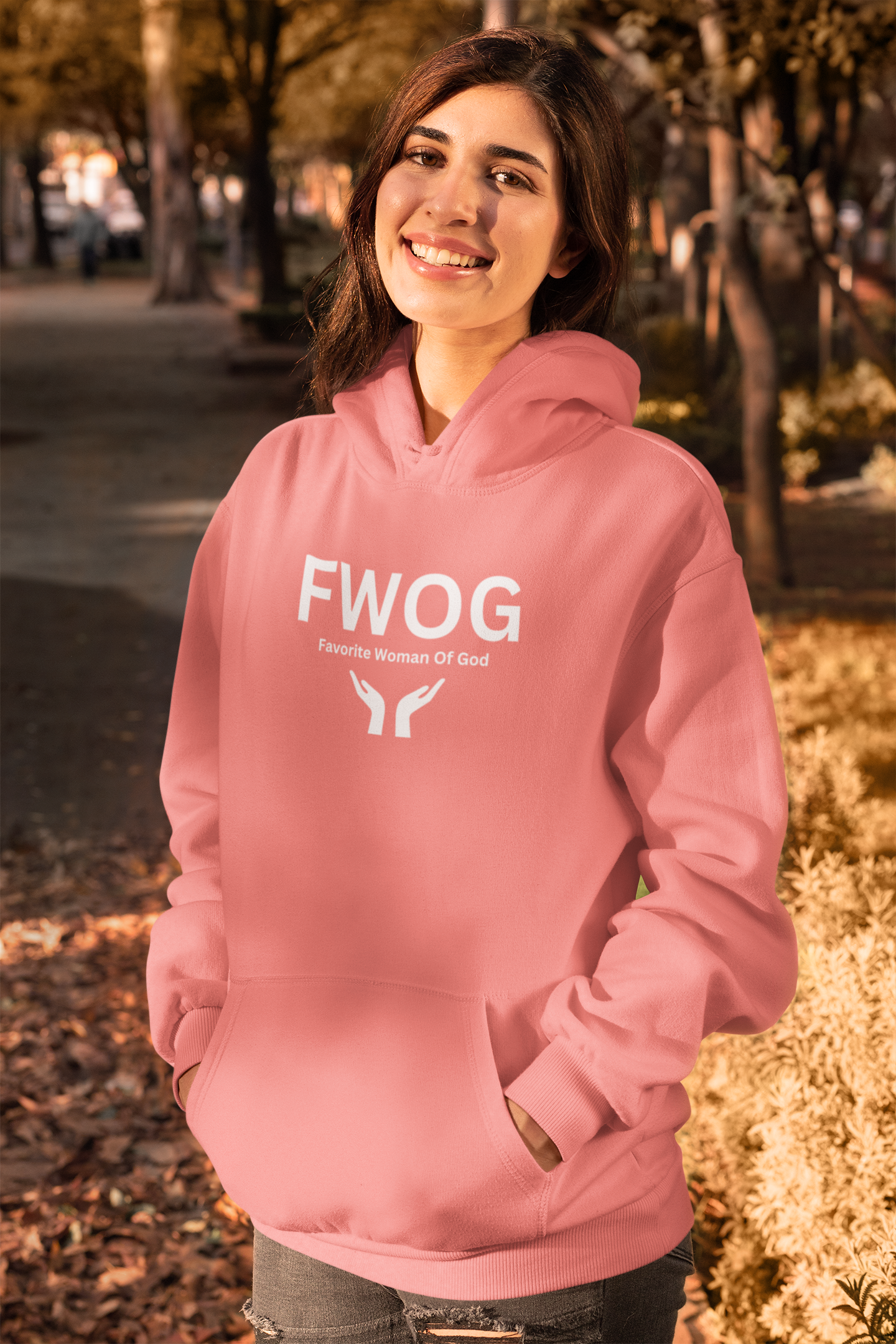 Favorite Woman of God (FWOG) Unisex Heavy Blend™ Hooded Sweatshirt