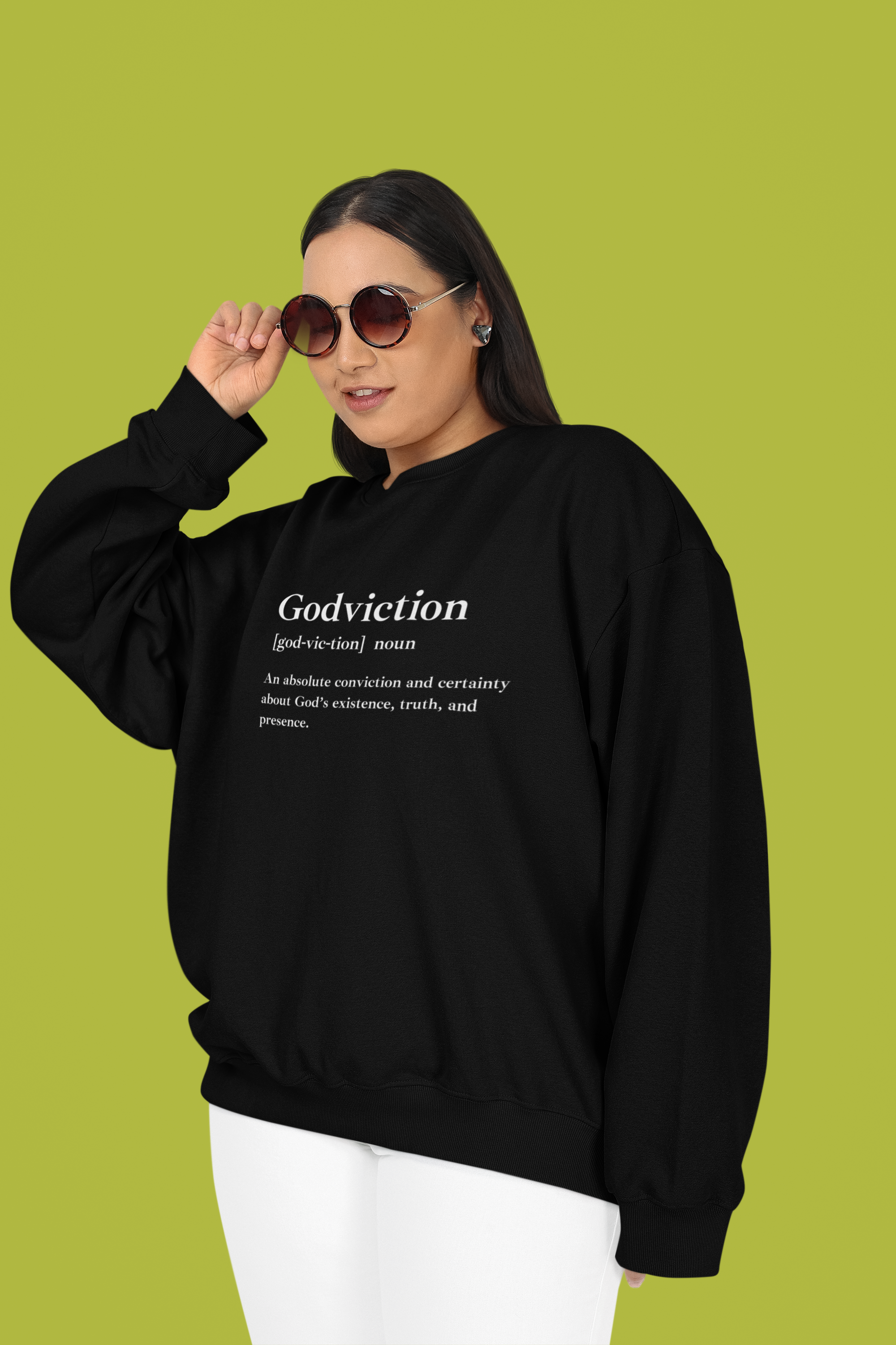 Godviction Unisex Heavy Blend™ Crewneck Sweatshirt