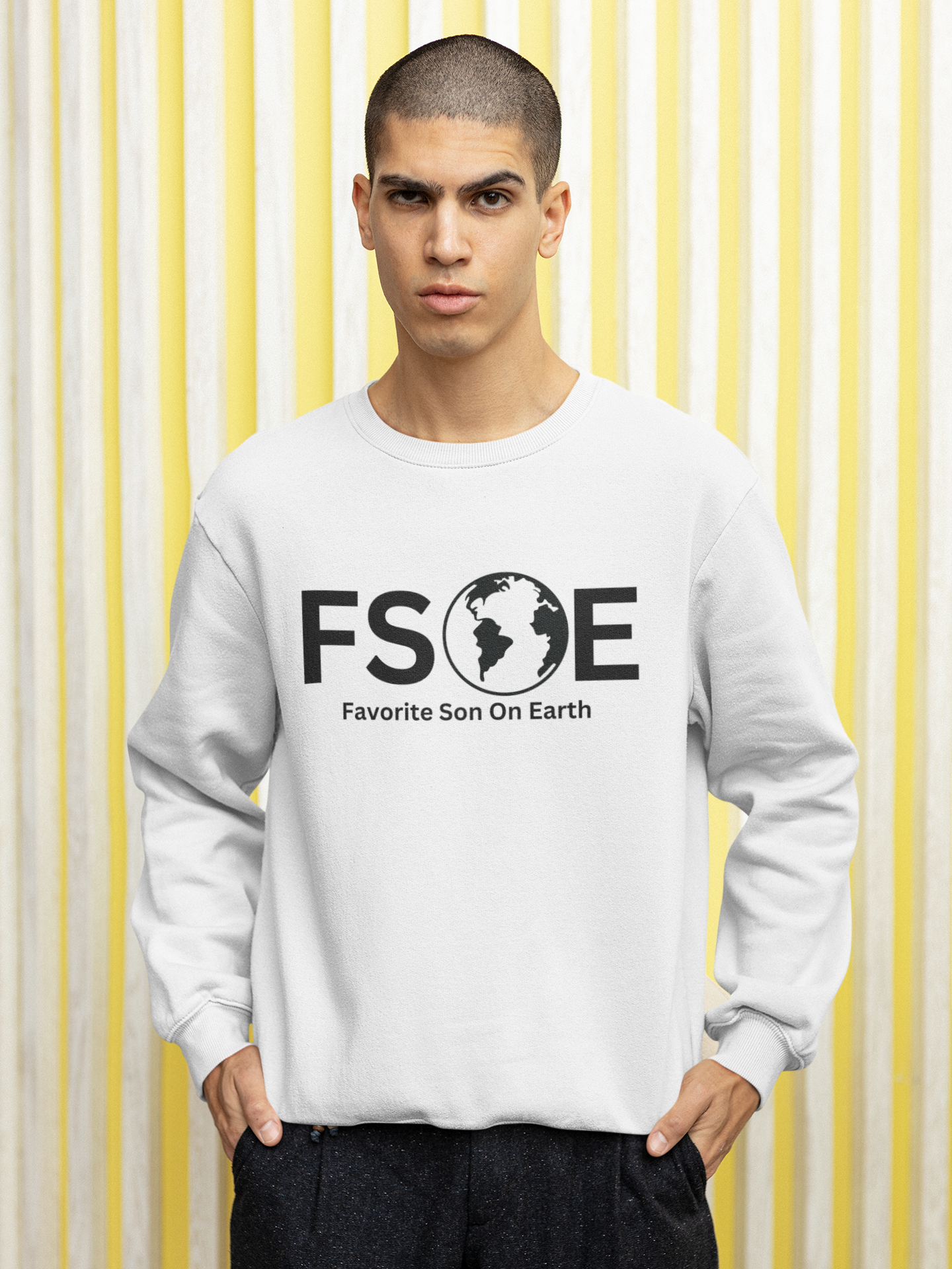Favorite Son on Earth (FSOE) SweatShirt - Stylish and Heartfelt Gift for Your Son