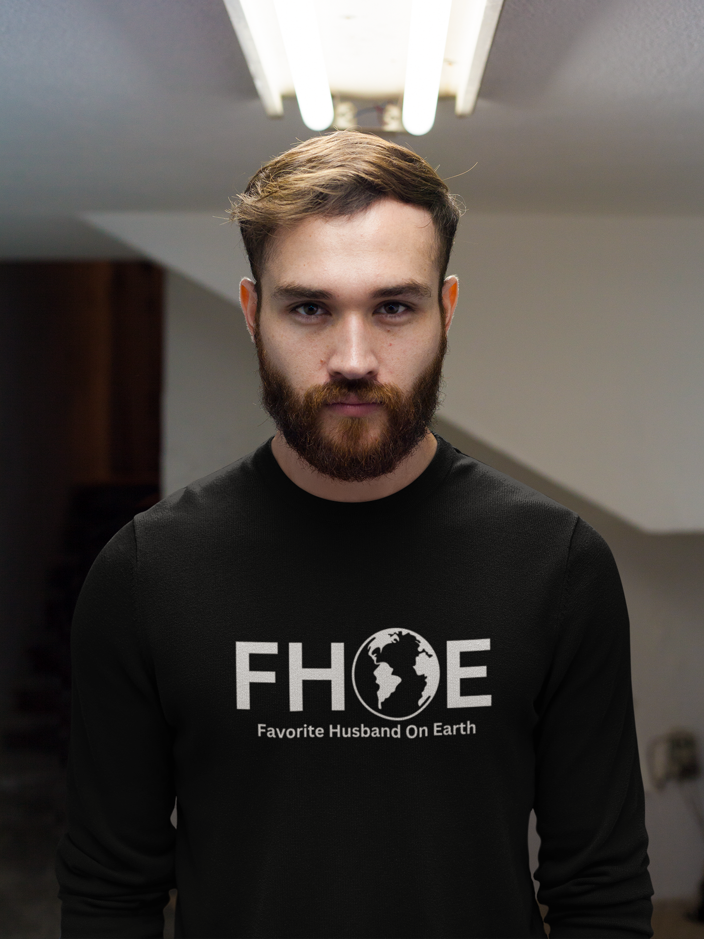 Favorite Husband on Earth (FHOE) Sweatshirt – Unisex Heavy Blend™ Crewneck
