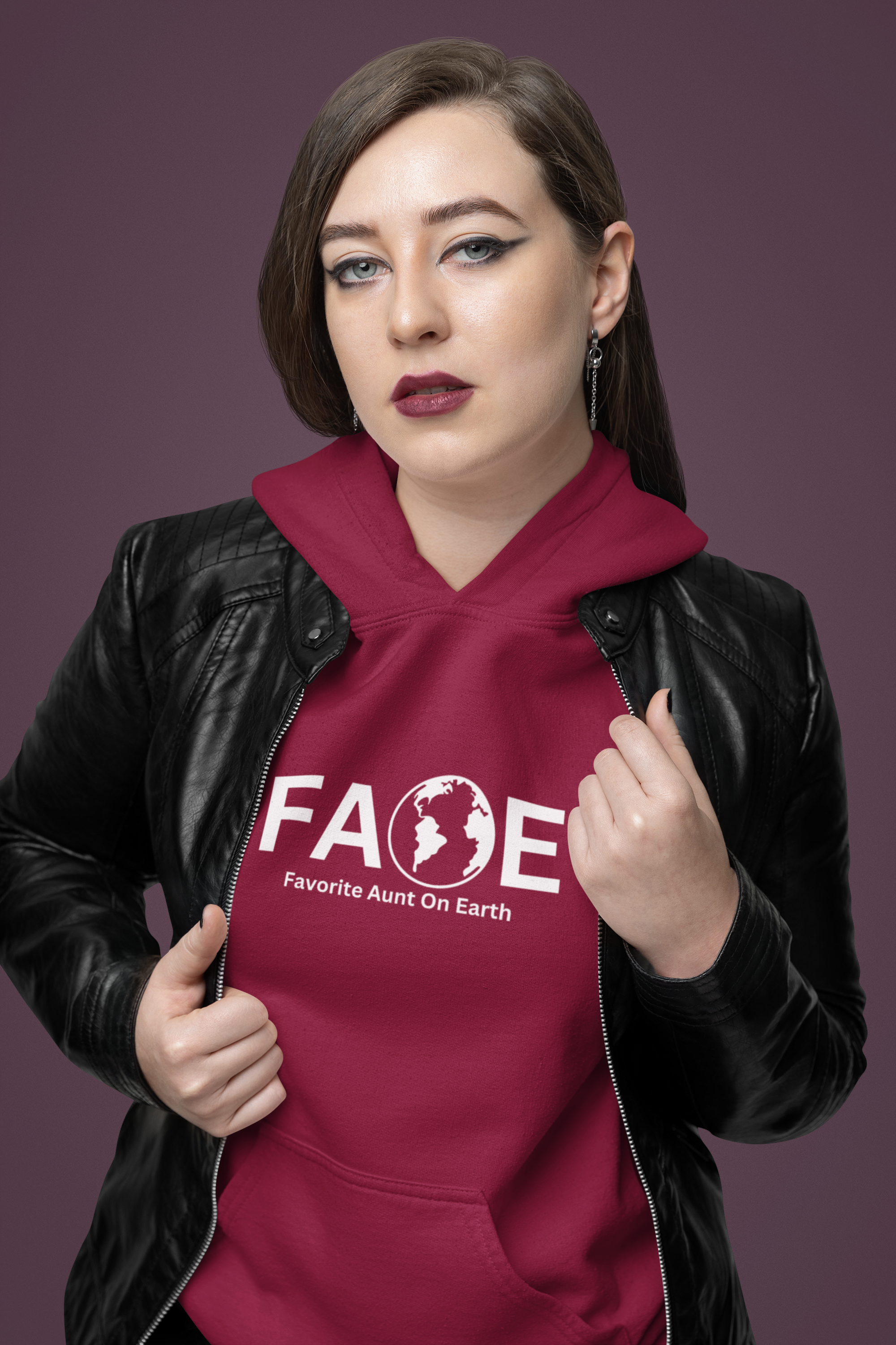 Favorite Aunt On Earth (FAOE) Hoodie – Unisex Heavy Blend™ Pullover