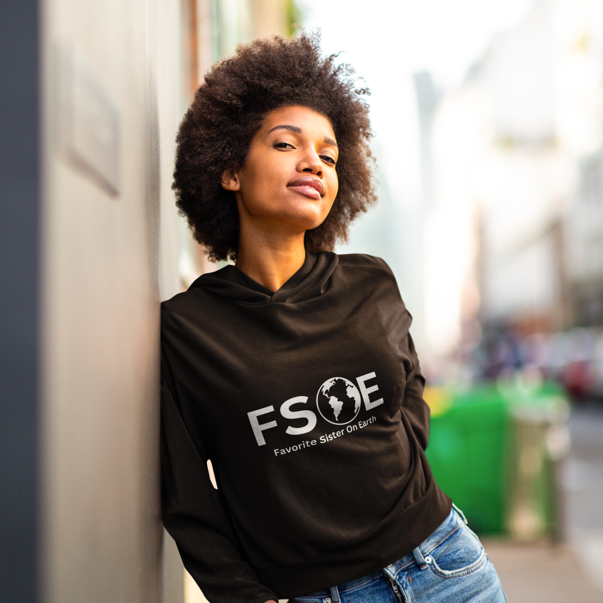 Favorite Sister On Earth (FSOE) Unisex Heavy Blend™ Hooded Sweatshirt