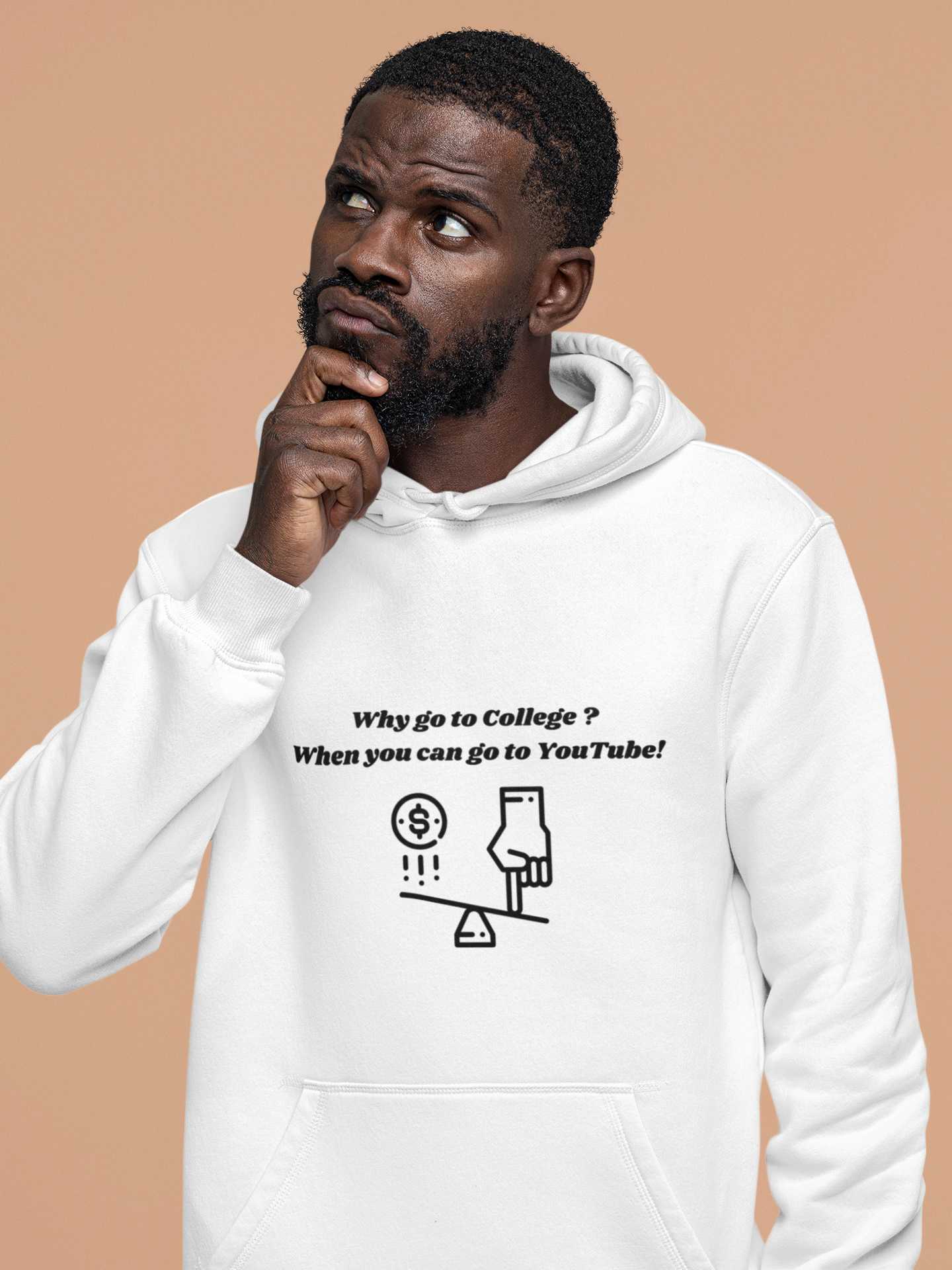 Why Go to College? When You Can Go to YouTube! Hoodie
