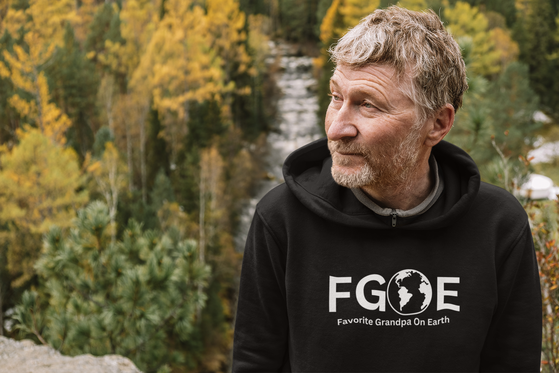 Favorite Grandpa On Earth (FGOE) Unisex Heavy Blend™ Hooded Sweatshirt