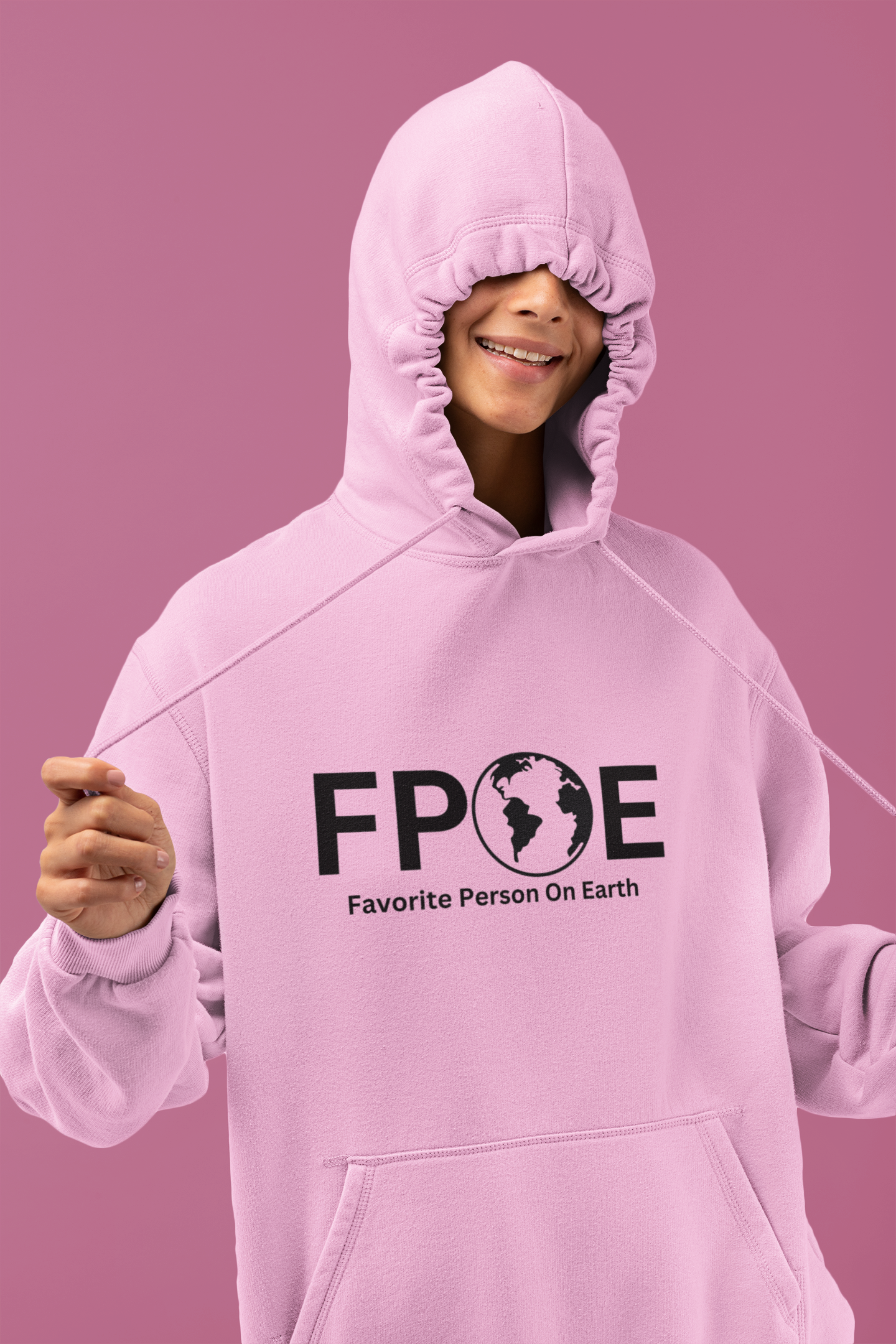 Favorite Person On Earth (FPOE) - Unisex Heavy Blend Hooded Sweatshirt