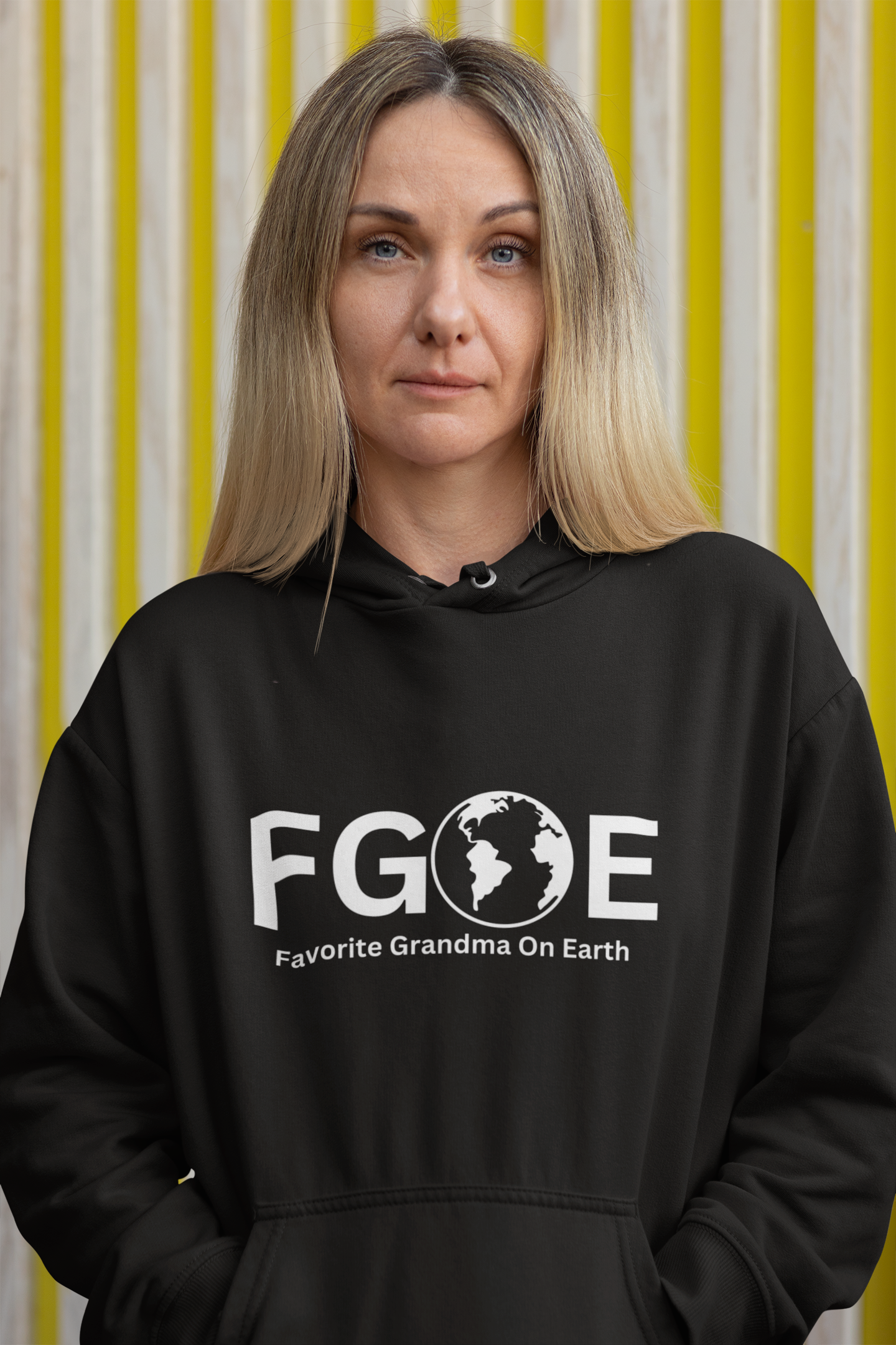 Favorite Grandma On Earth Hoodie - (FGOE) Logo Sweatshirt