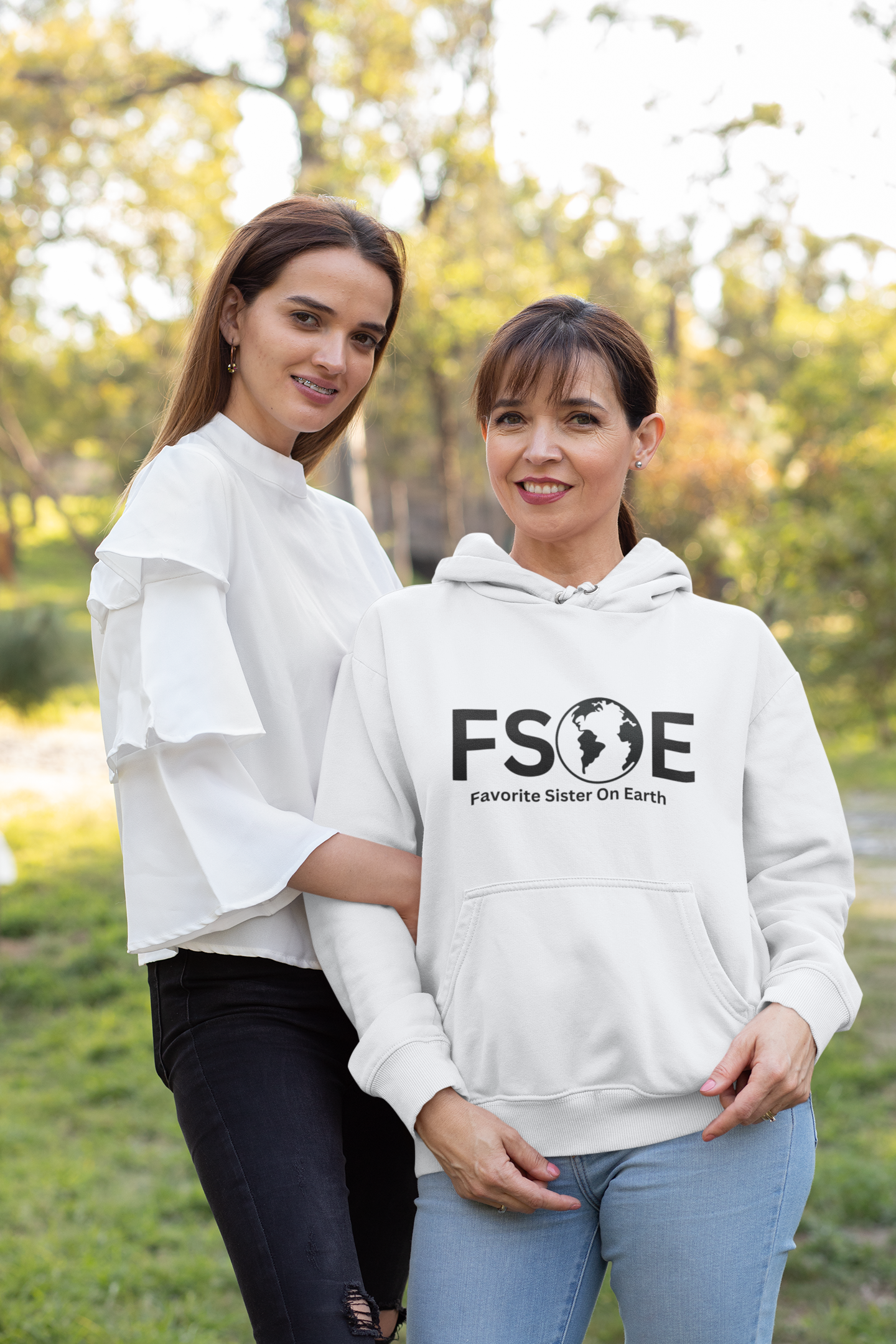 Favorite Sister On Earth (FSOE) - Unisex Heavy Blend Hooded Sweatshirt