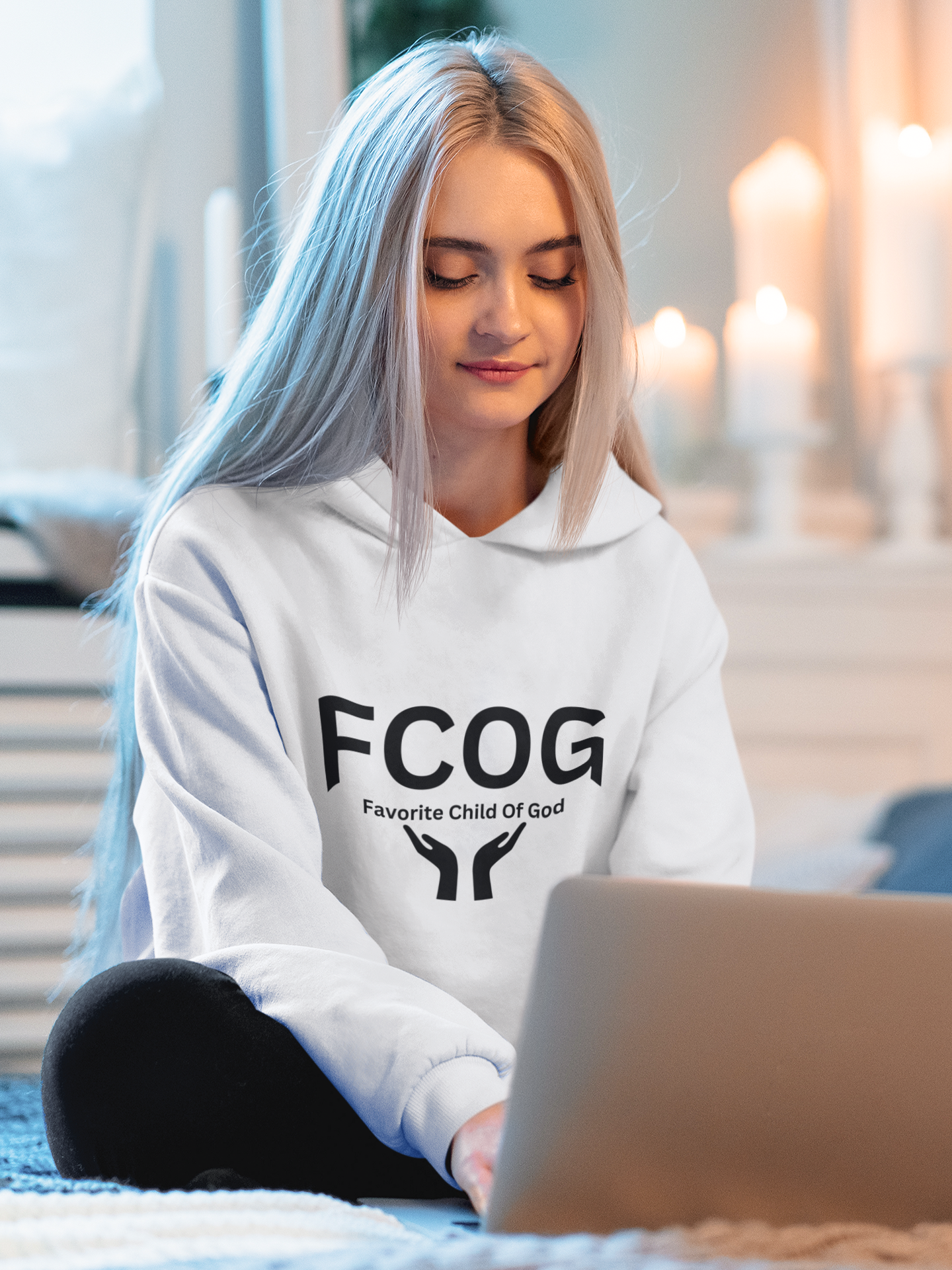 Favorite Child Of God (FCOG) Unisex Heavy Blend™ Hooded Sweatshirt