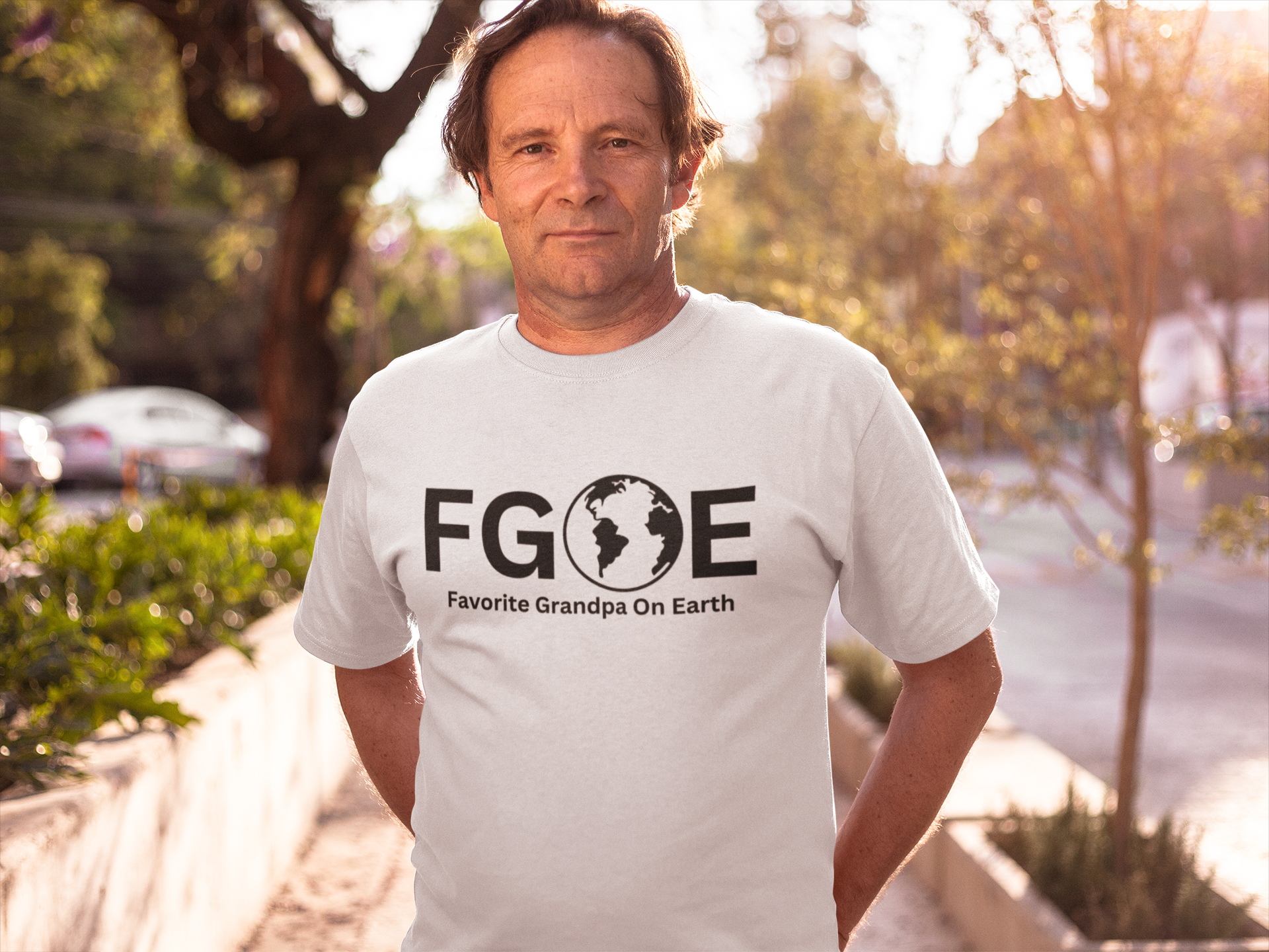 Favorite Grandpa On Earth (FGOE) Unisex Soft-Style T-Shirt