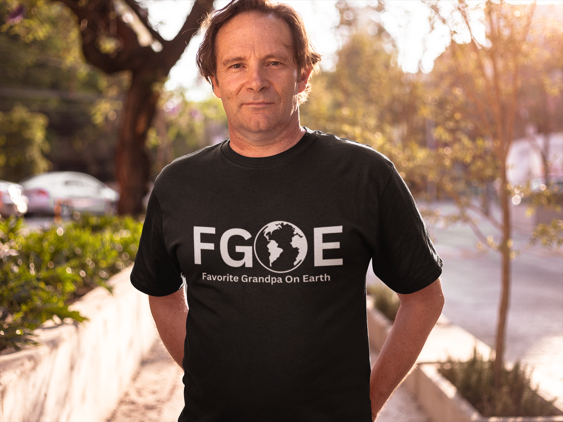 Favorite Grandpa On Earth (FGOE) Unisex Soft-Style T-Shirt
