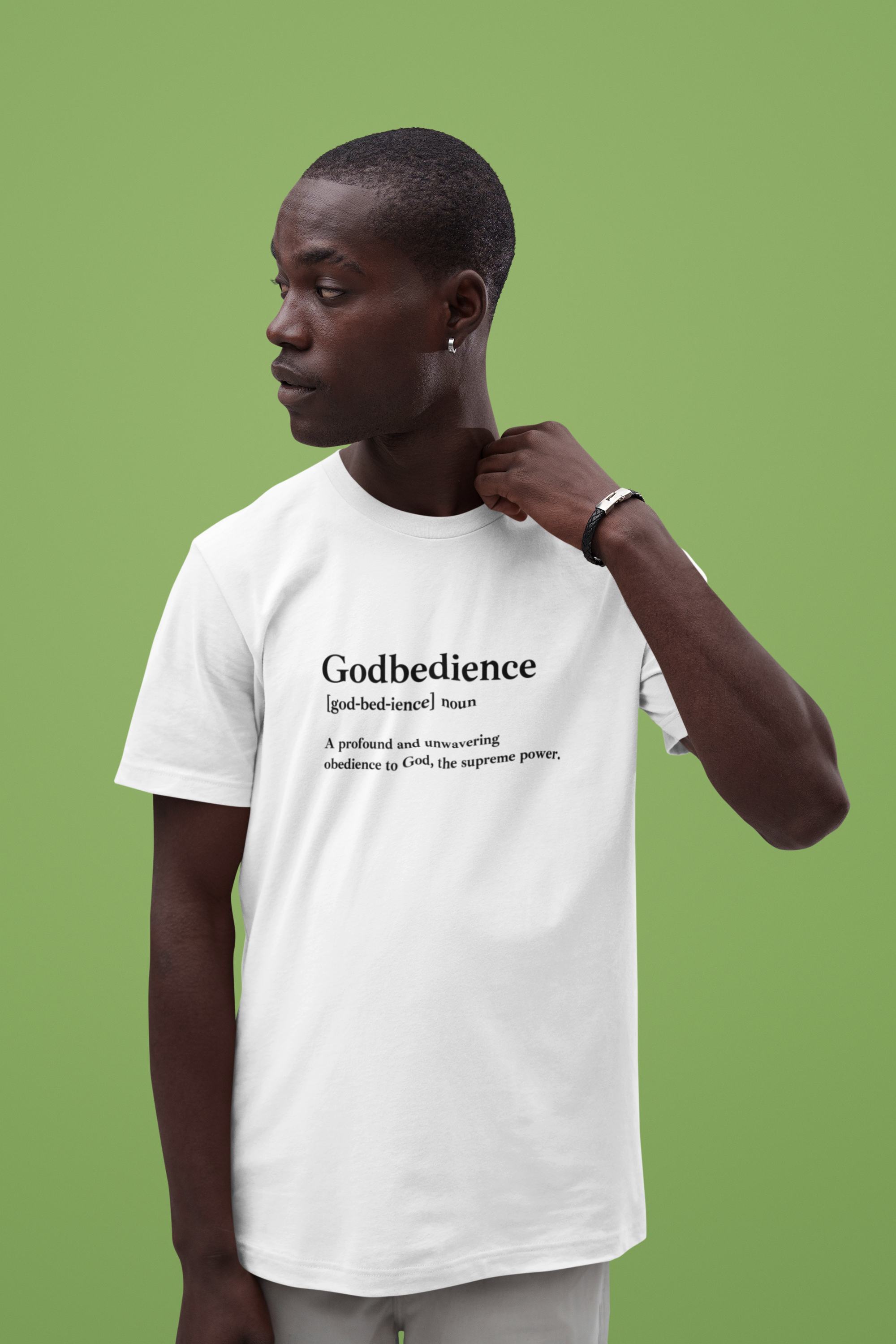 Godbedience Garment-Dyed T-Shirt | Comfort Colors 1717 | Soft-Washed & Customizable