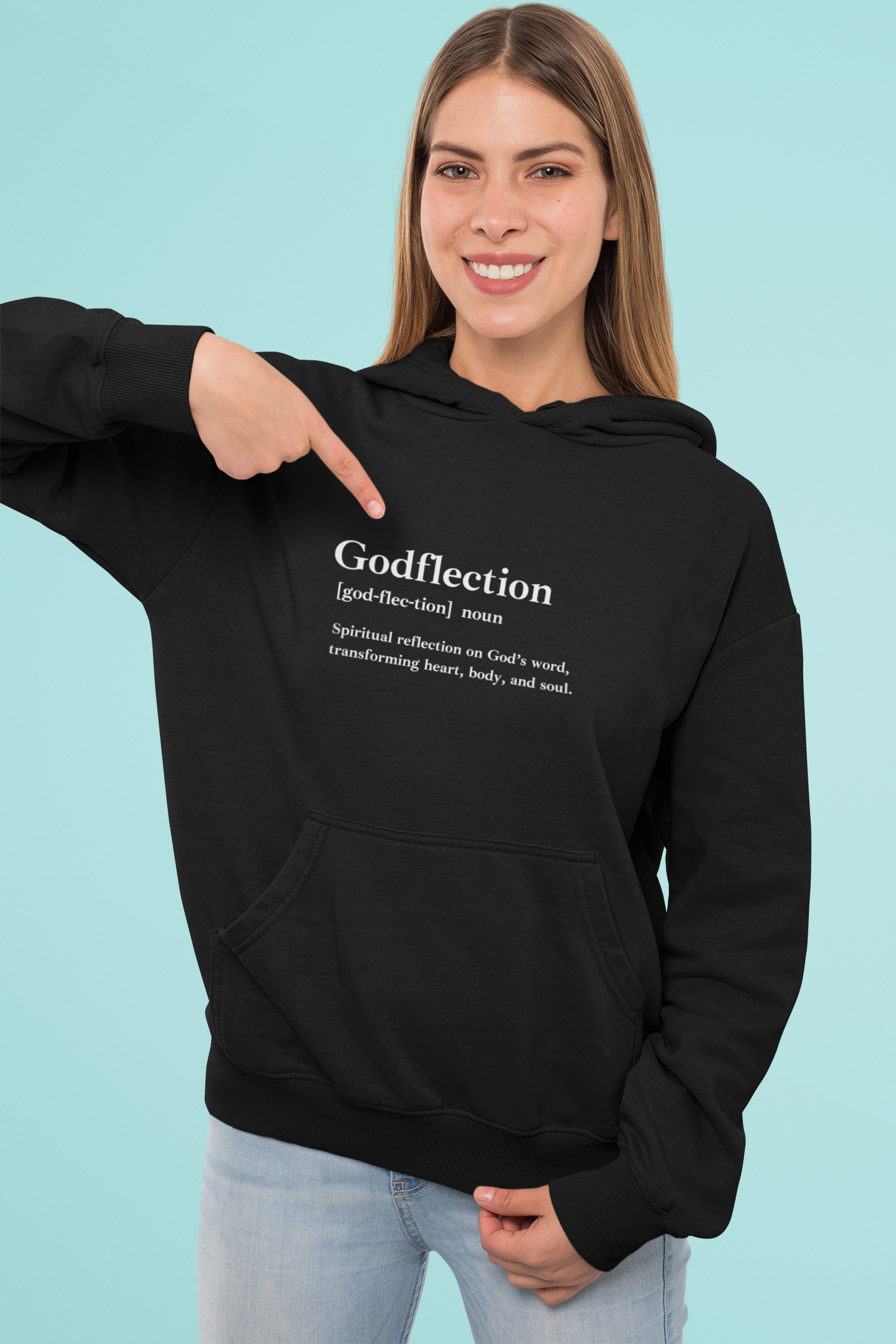 Godflection Unisex Heavy Blend™ Hooded Sweatshirt