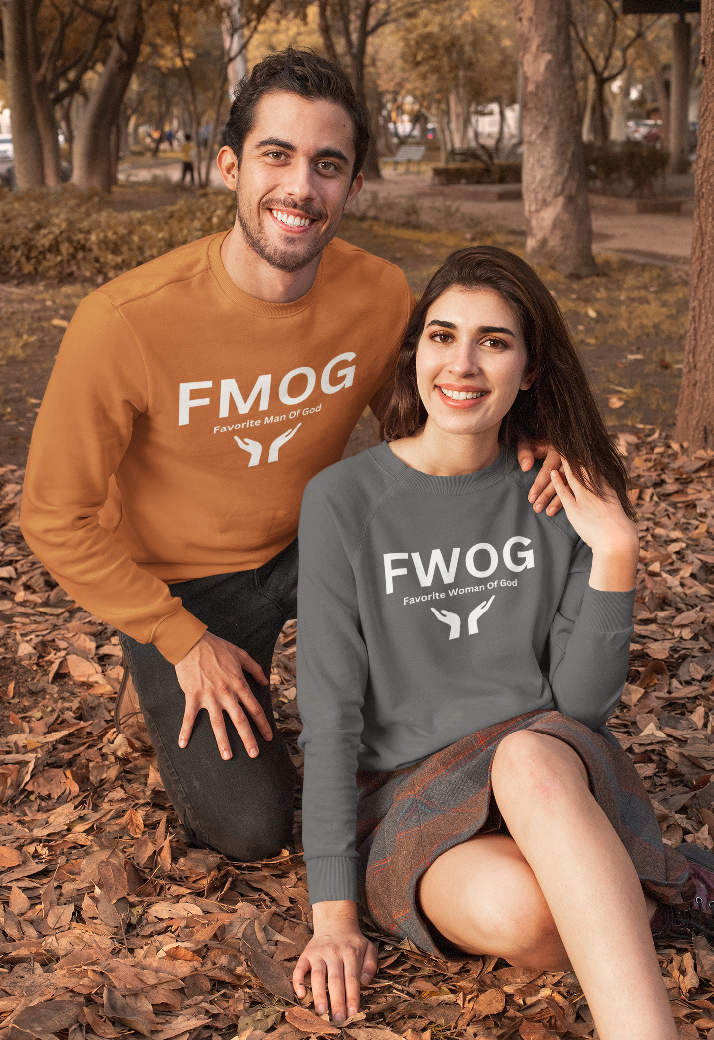 Favorite Man of God (FMOG) Unisex Heavy Blend™ Crewneck Sweatshirt