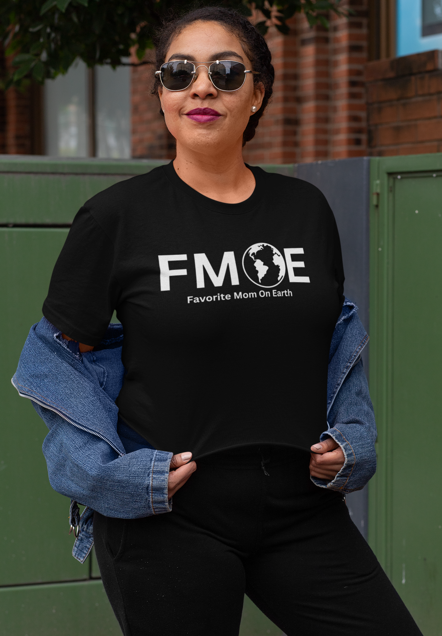 Favorite Mom On Earth (FMOE) - Unisex Soft-Style T-Shirt