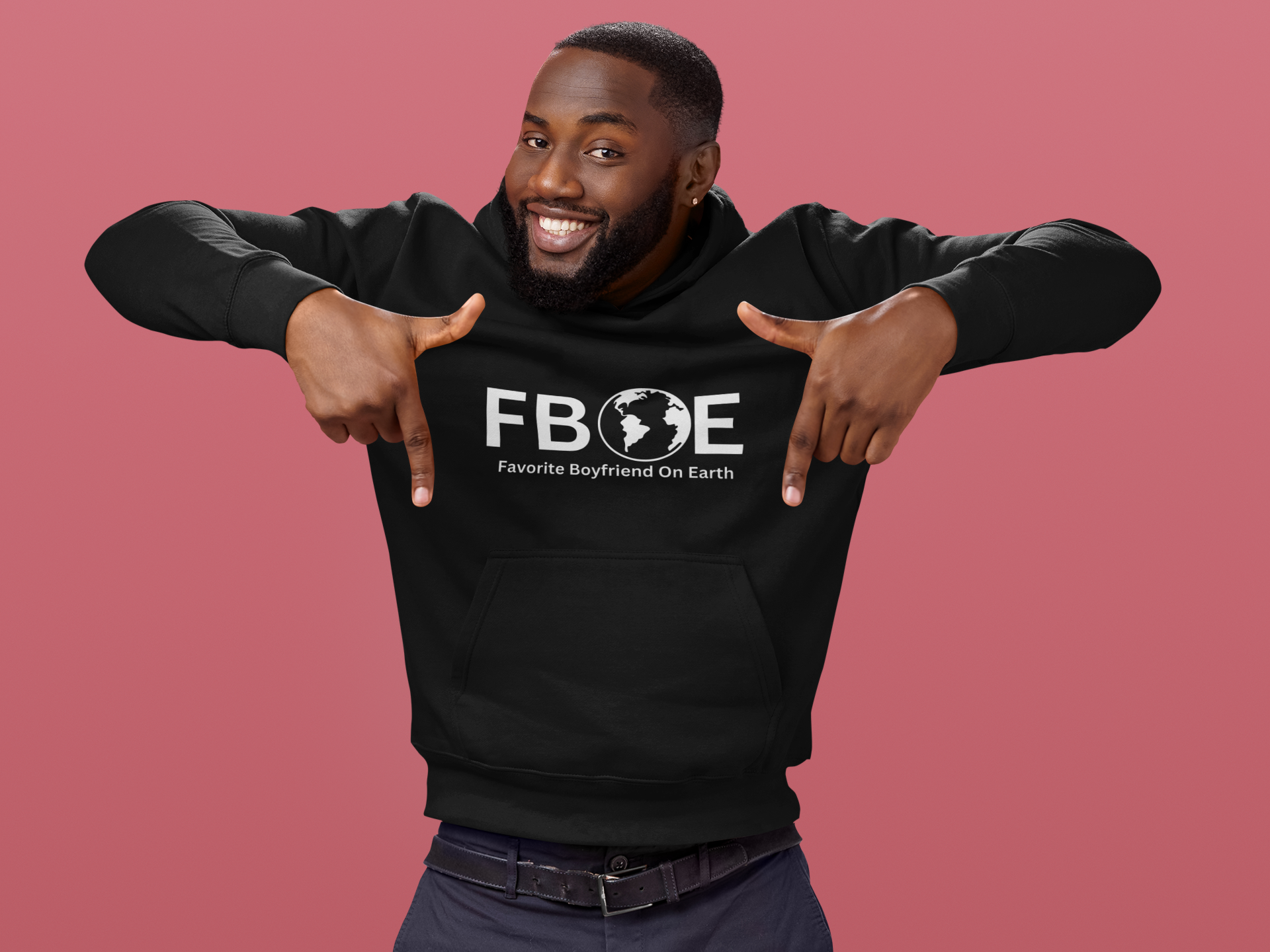 Favorite Boyfriend On Earth (FBOE) Hoodie – Unisex Heavy Blend™ Pullover