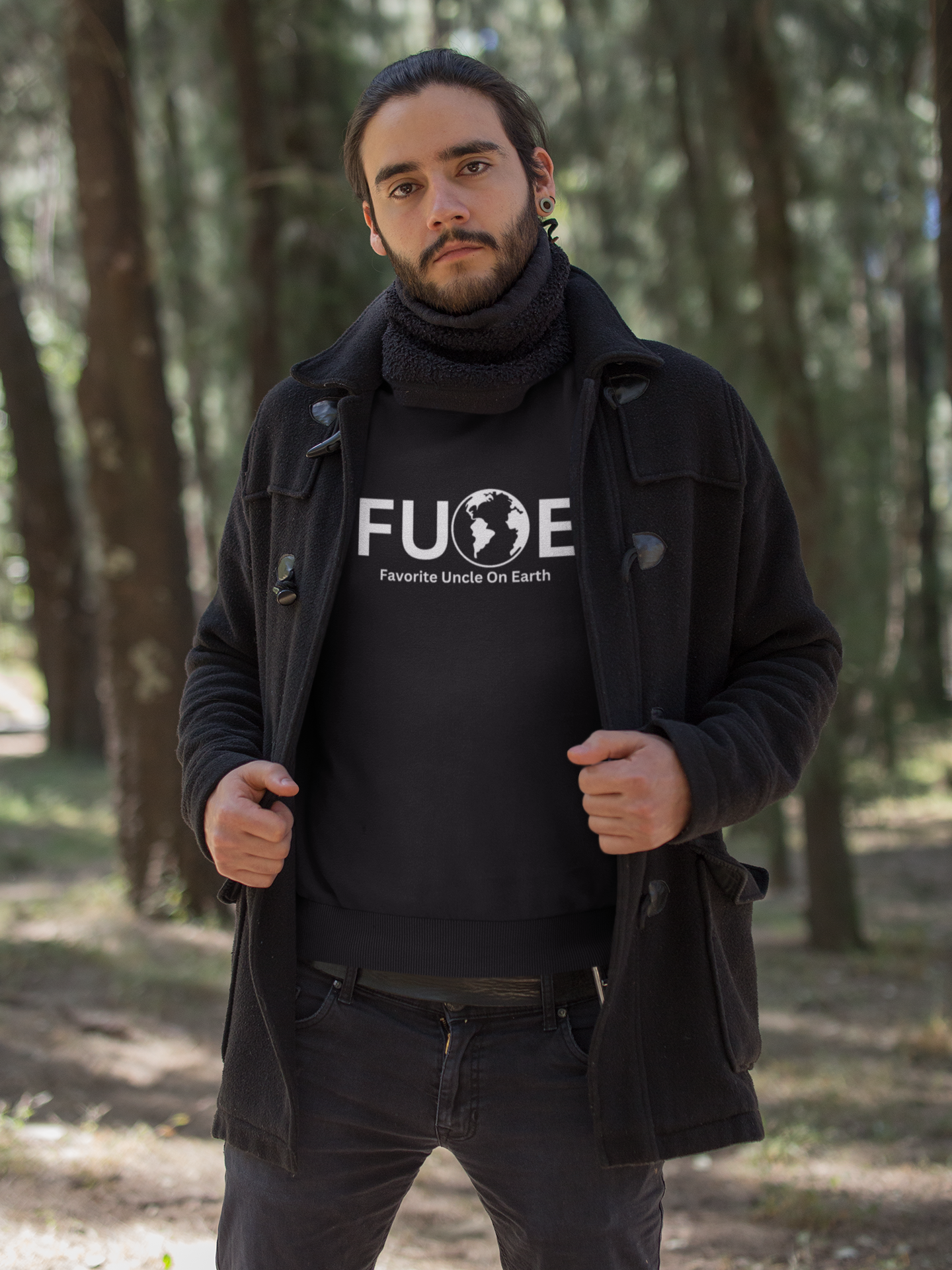 Favorite Uncle On Earth (FUOE) Unisex Heavy Blend™ Crewneck Sweatshirt