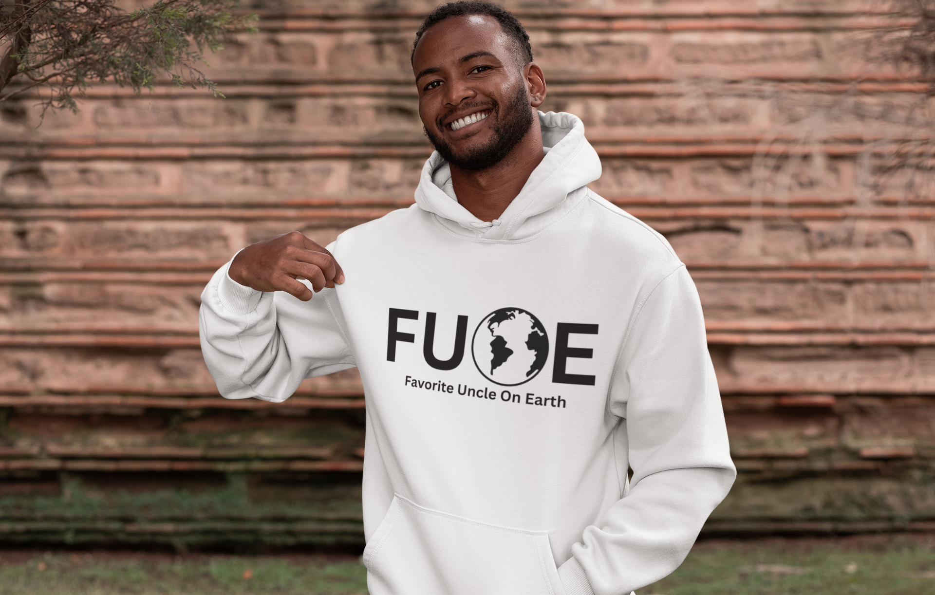 Favorite Uncle On Earth (FUOE) - Unisex Heavy Blend Hooded Sweatshirt