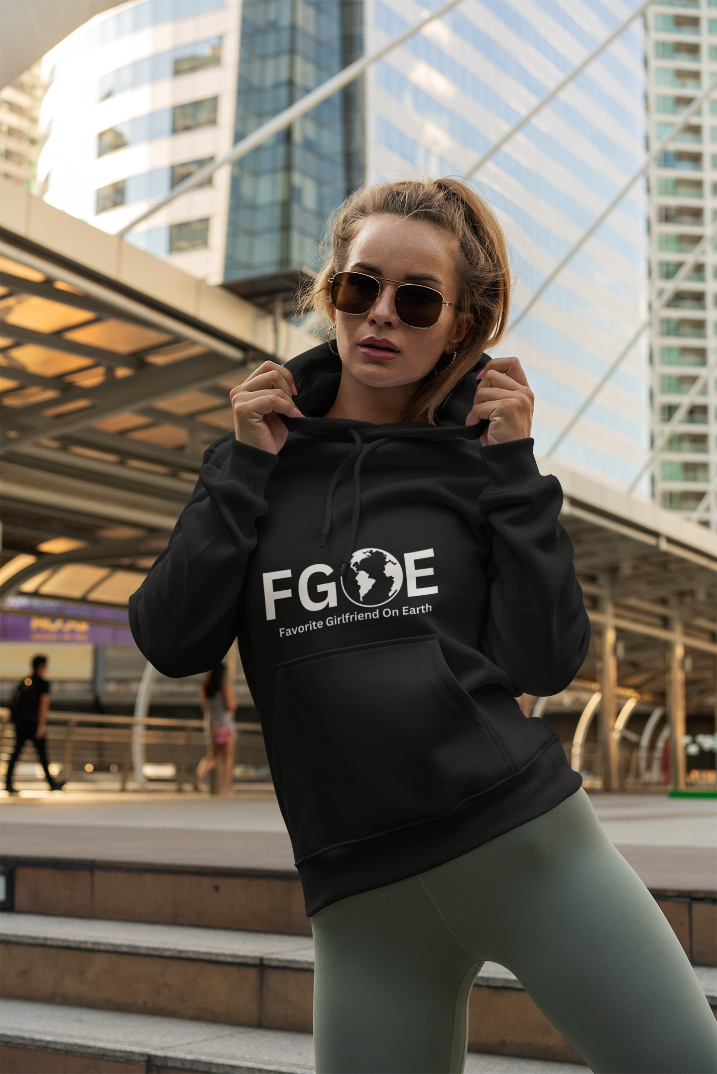 Favorite Girlfriend On Earth Hoodie - (FGOE) Unisex Heavy Blend Sweatshirt