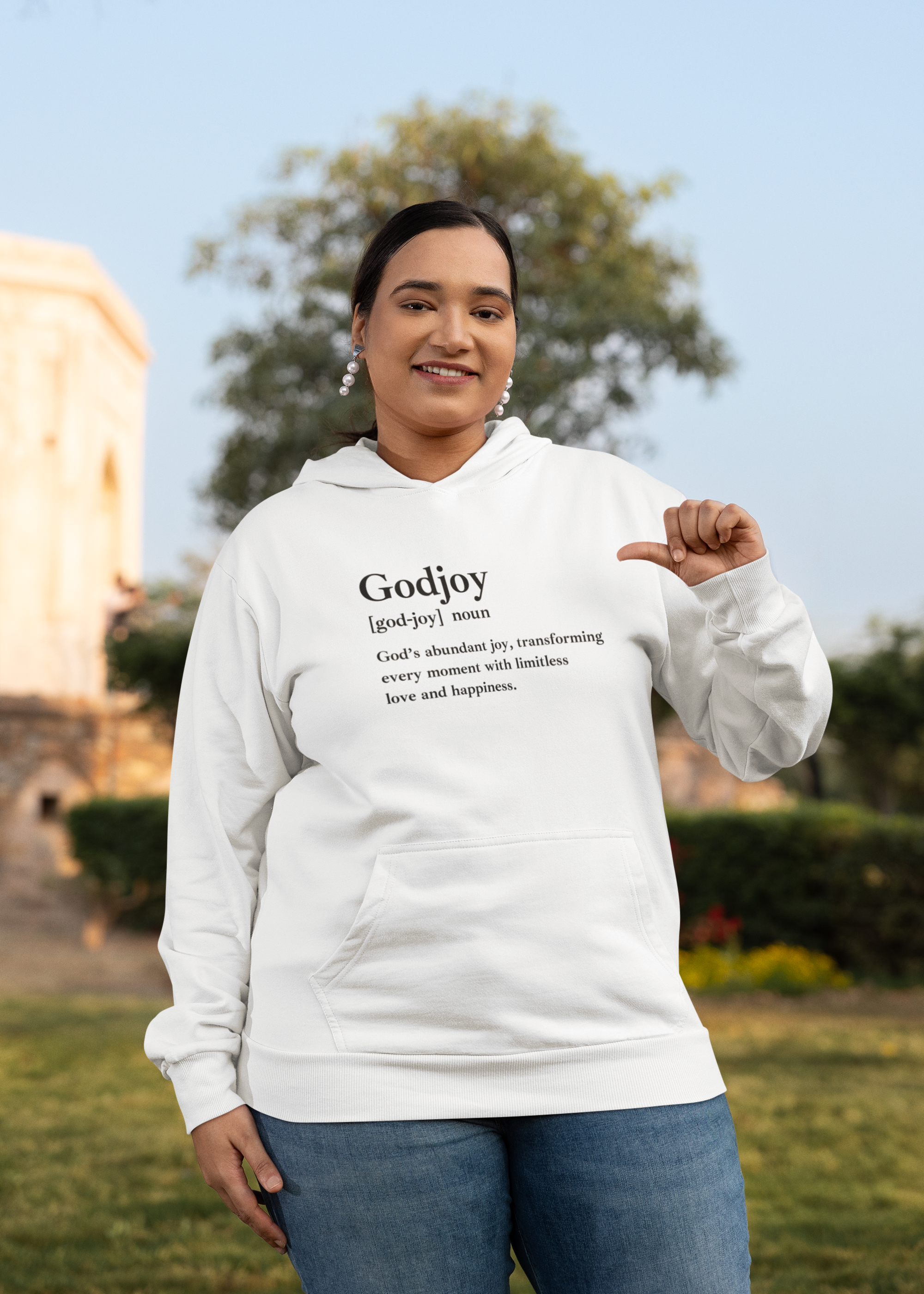 Godjoy Unisex Heavy Blend™ Hooded Sweatshirt - Cozy and Stylish Hoodie for All