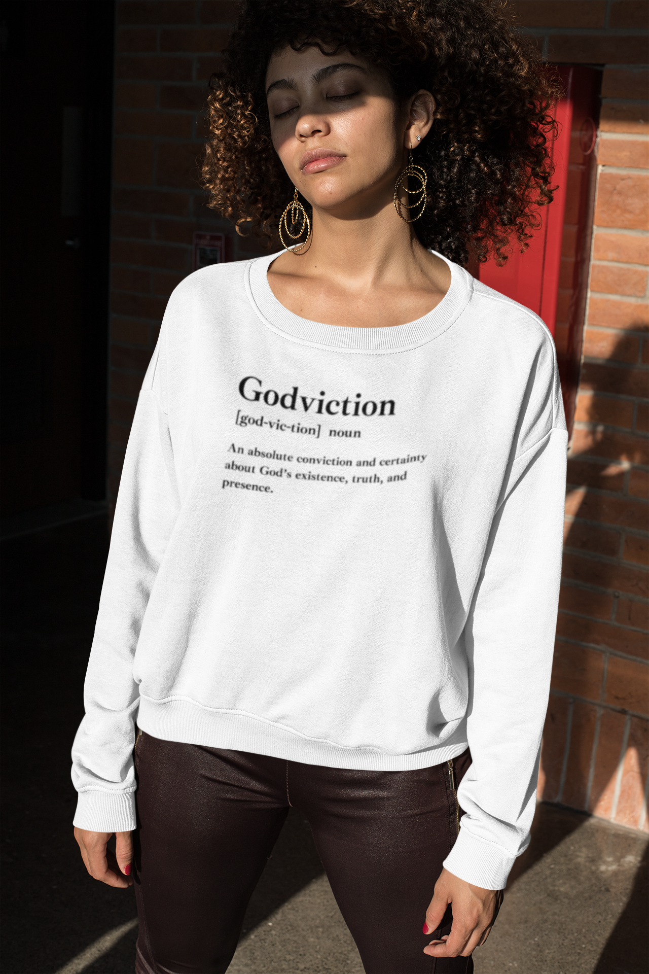 Godviction Unisex Heavy Blend™ Crewneck Sweatshirt